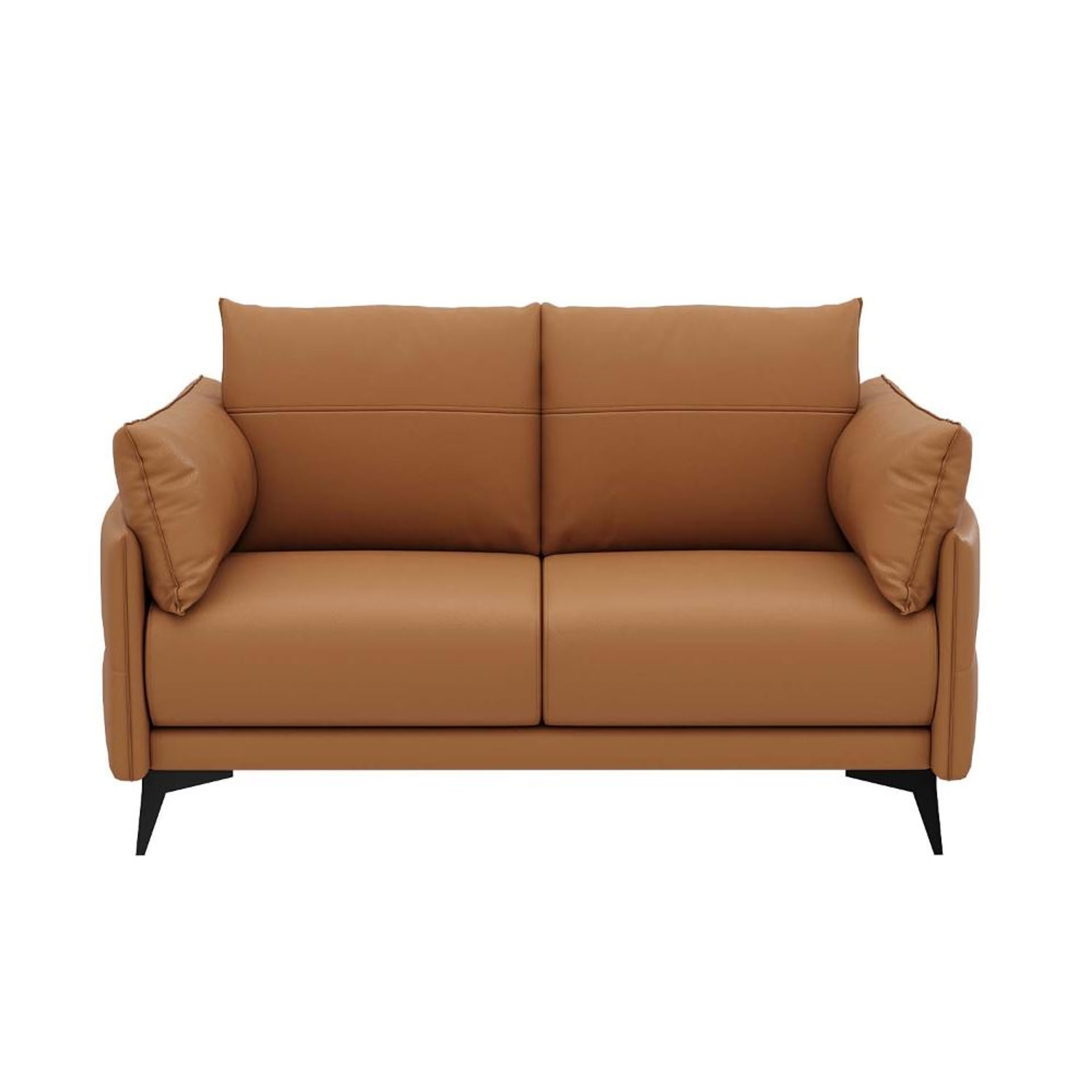 Wakefit Komodo Sofa - Two Seater Regular, 2 Seater, Camel