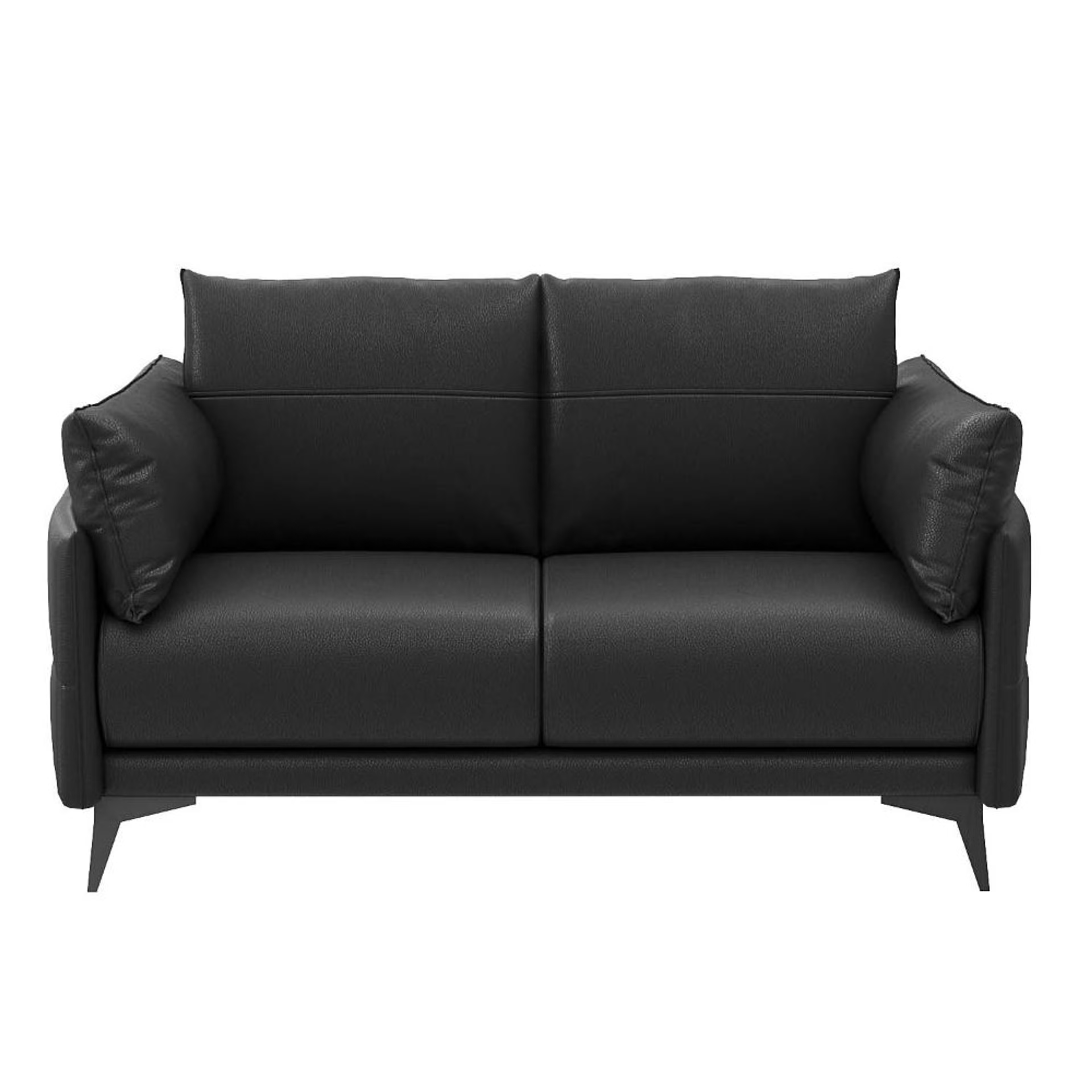 Home 31 Wakefit Komodo Sofa - Two Seater Regular, 2 Seater, Black