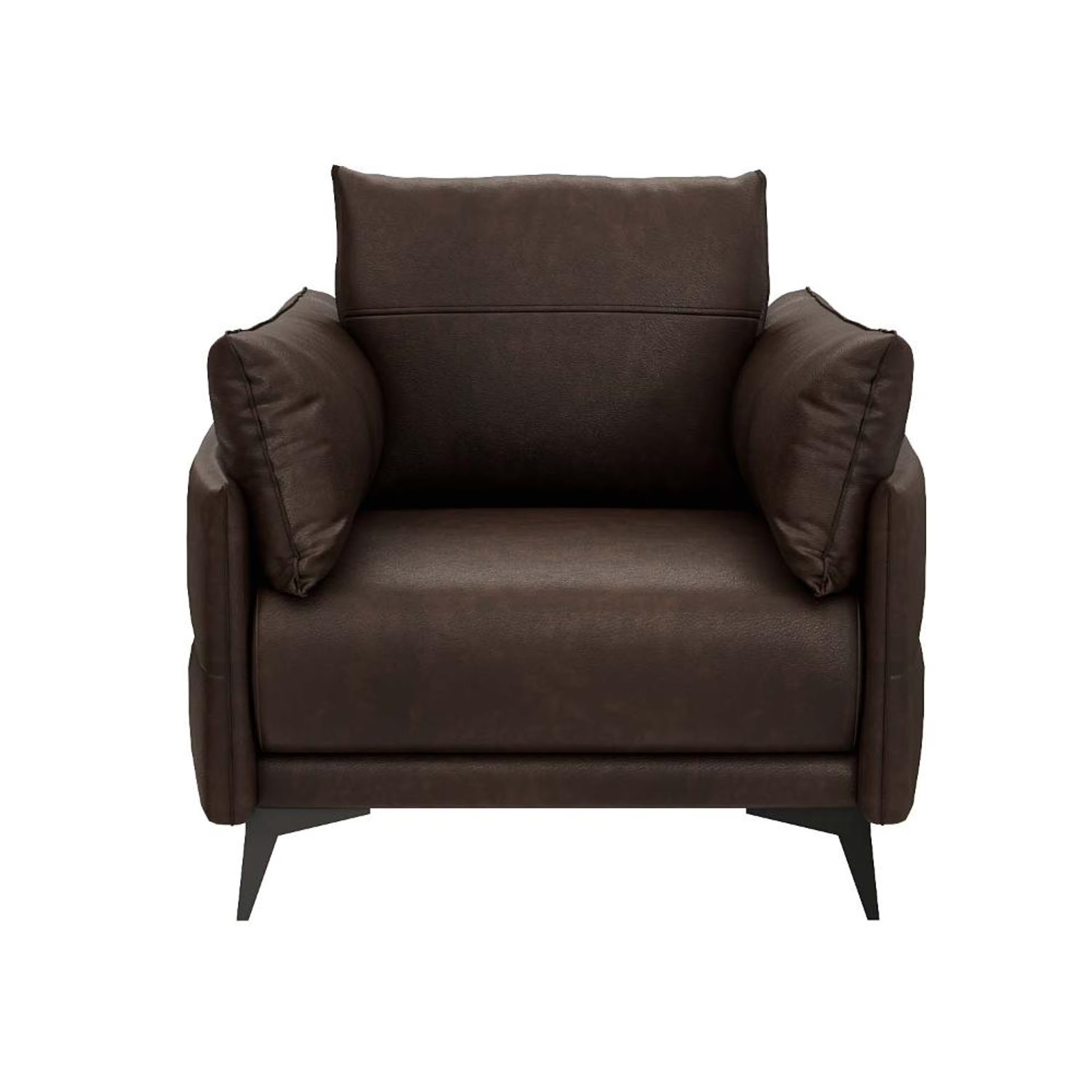 Home 35 Wakefit Komodo Sofa - Single Seater Regular, 1 Seater, Brown
