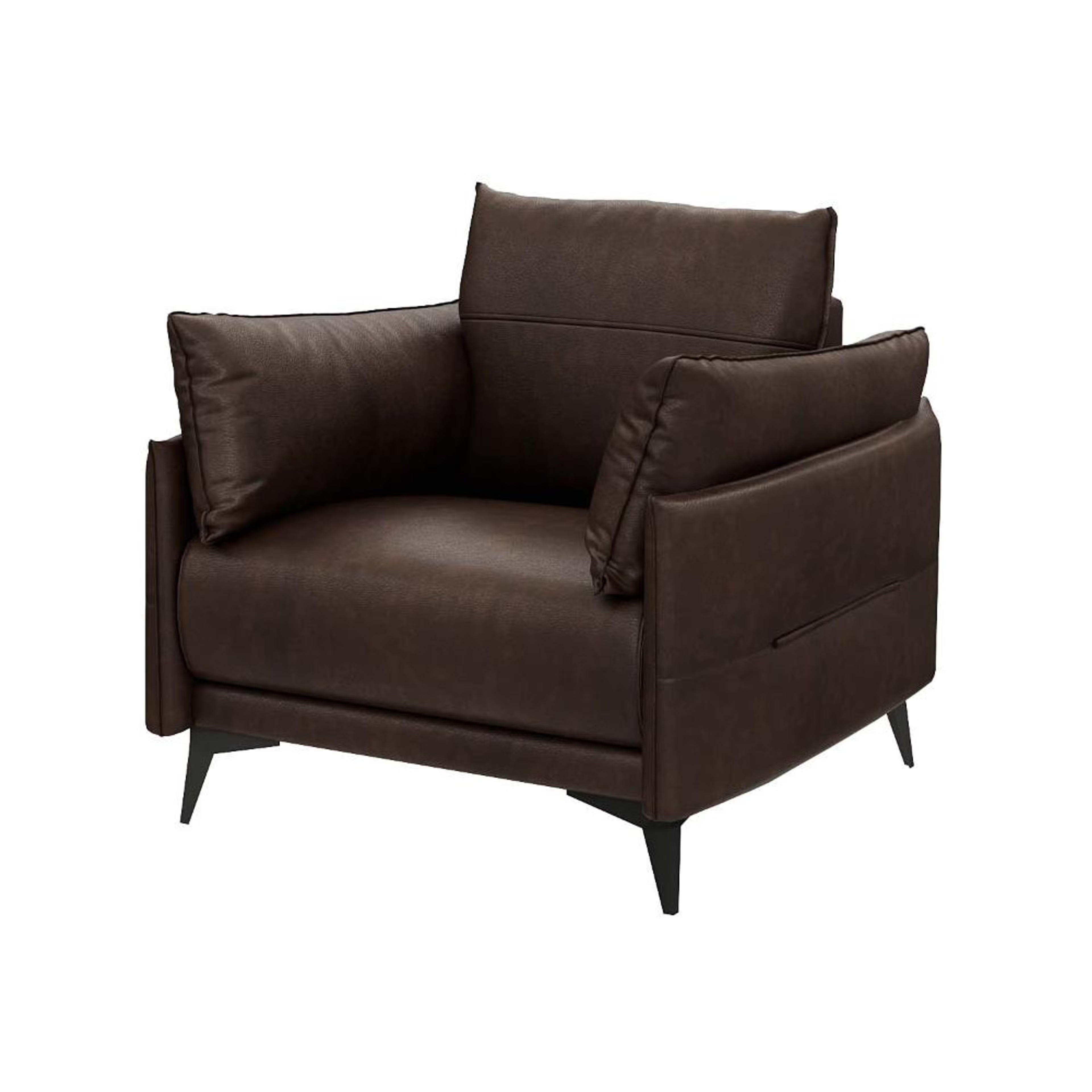 Home 36 Wakefit Komodo Sofa - Single Seater Regular, 1 Seater, Brown