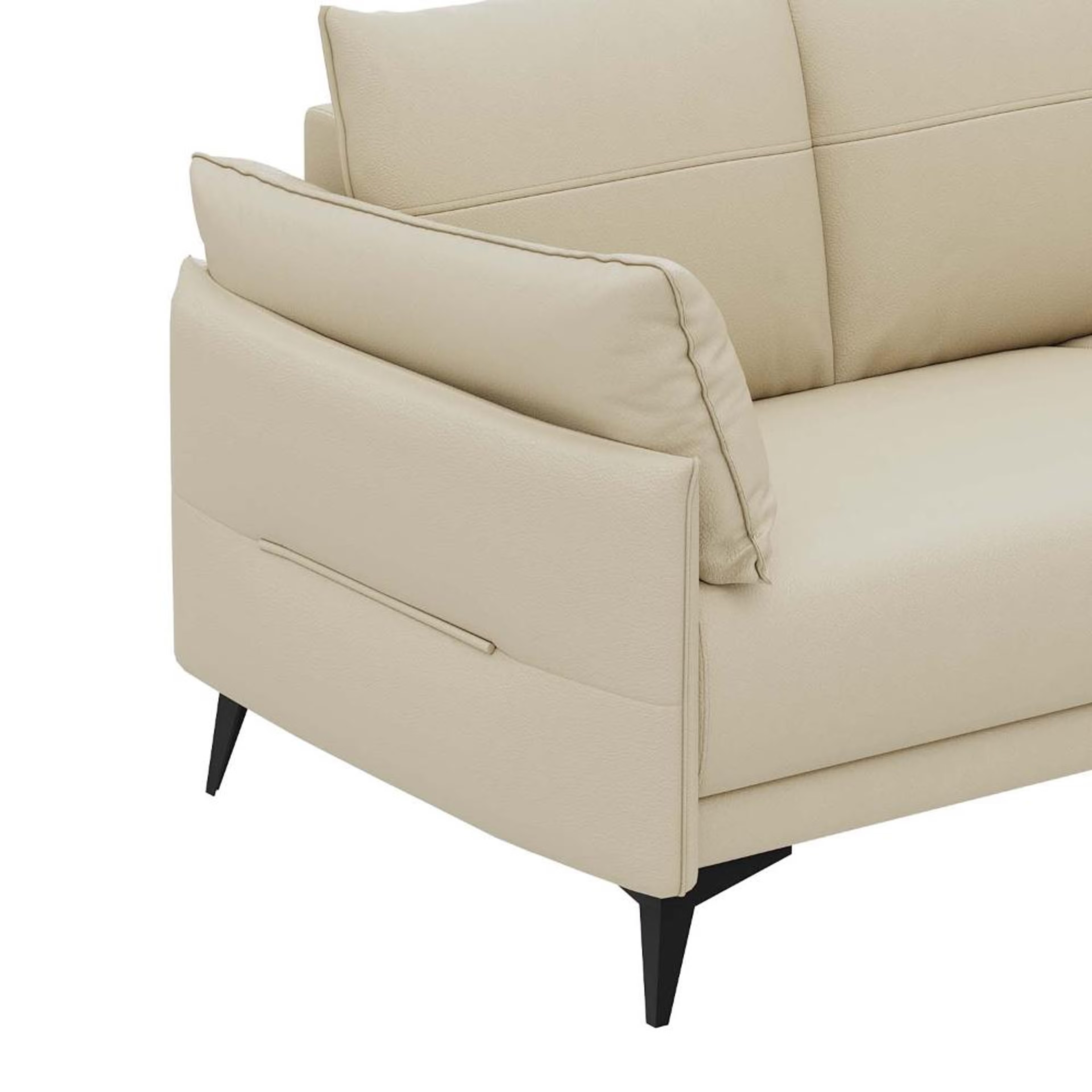 Komodo (3 Seater + Left Aligned Chaise) Sectional, Set (3 Seater + Left Aligned Chaise), Beige 7 Komodo (3 Seater + Left Aligned Chaise) Sectional, Set (3 Seater + Left Aligned Chaise), Beige