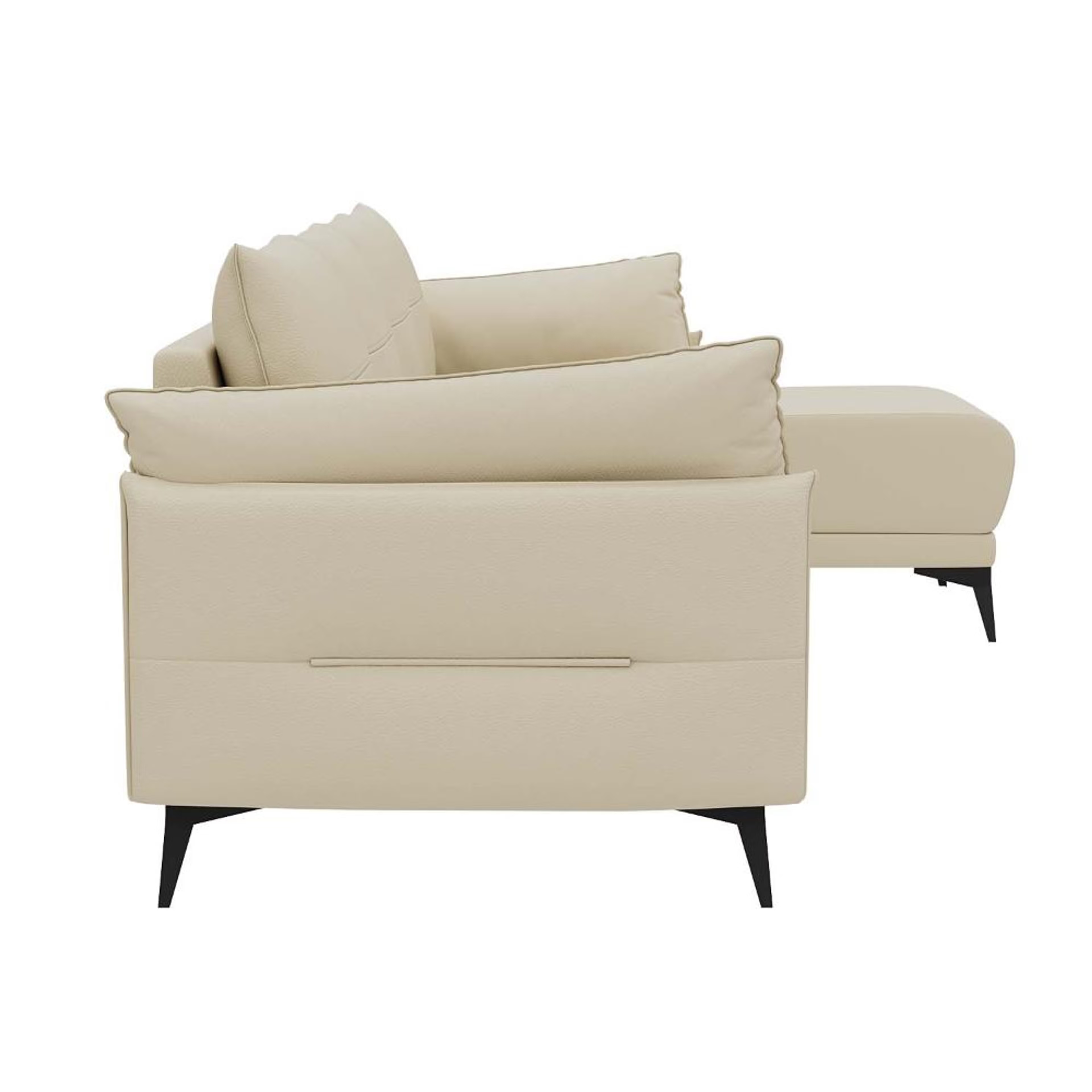 Komodo (3 Seater+ Right Aligned Chaise) Sectional, Set (3 Seater + Right Aligned Chaise), Beige 4 Komodo (3 Seater+ Right Aligned Chaise) Sectional, Set (3 Seater + Right Aligned Chaise), Beige
