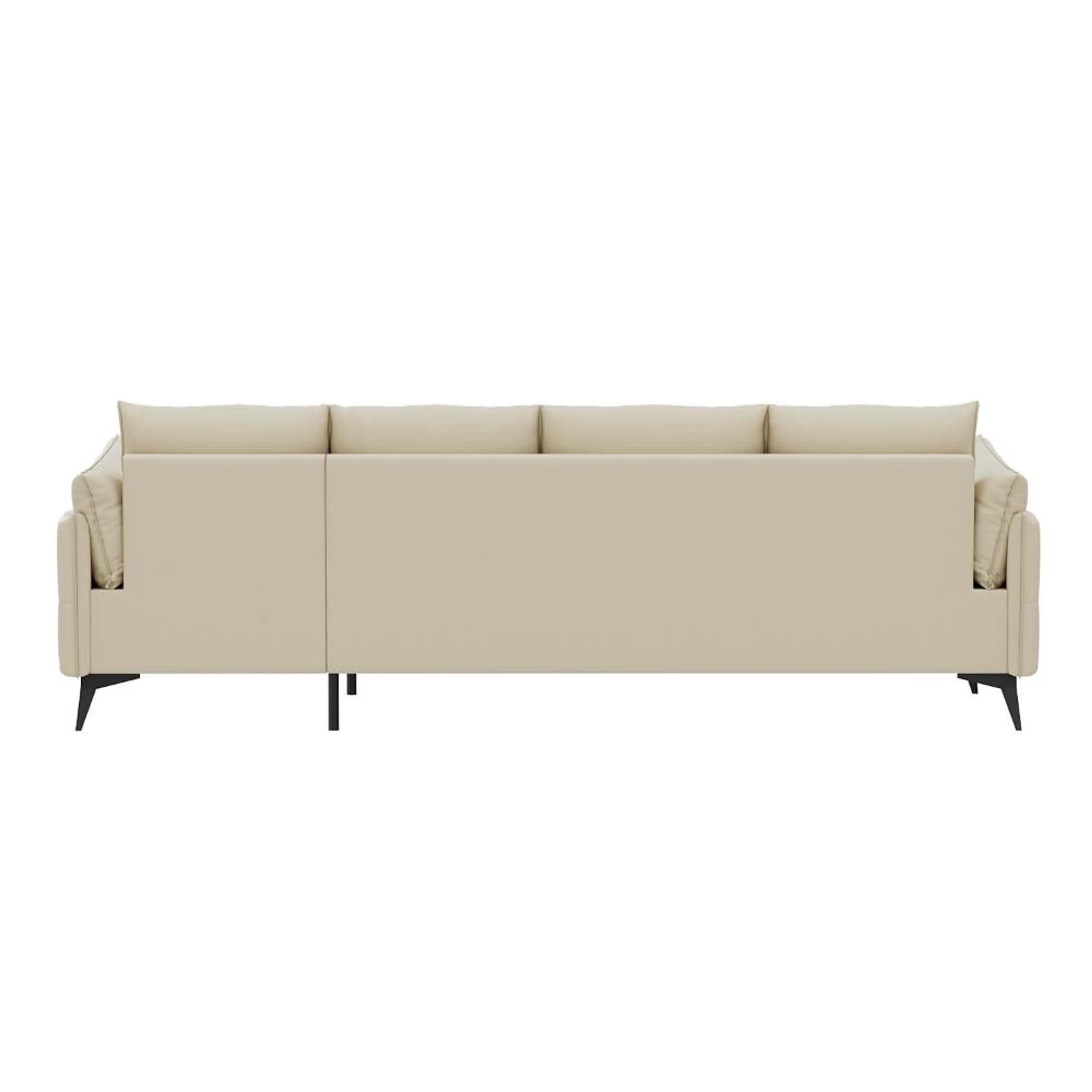 Komodo (3 Seater+ Right Aligned Chaise) Sectional, Set (3 Seater + Right Aligned Chaise), Beige 5 Komodo (3 Seater+ Right Aligned Chaise) Sectional, Set (3 Seater + Right Aligned Chaise), Beige