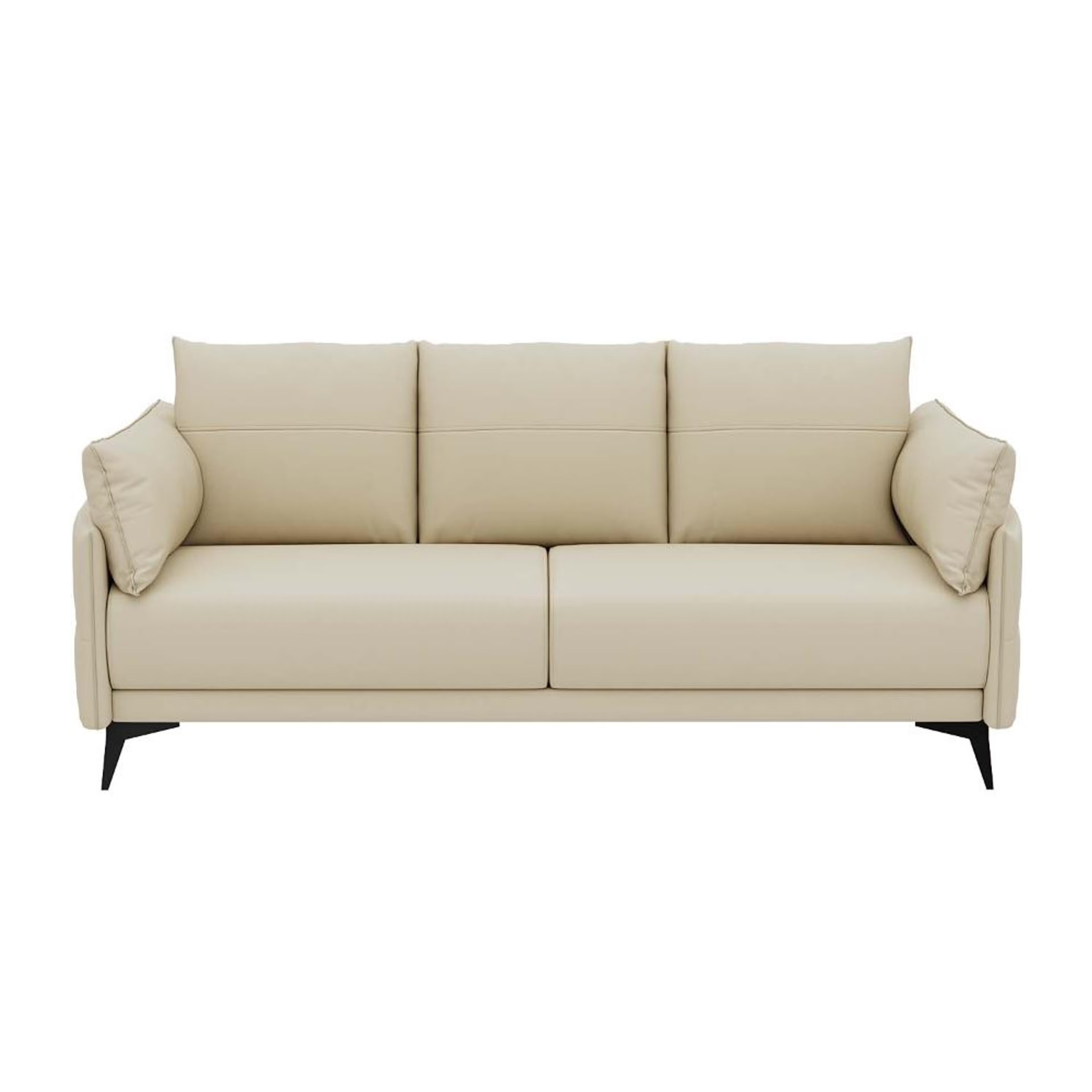 Home 26 Wakefit Komodo Sofa Set (3+1+1) Seater Regular, Set (3+1+1), Beige