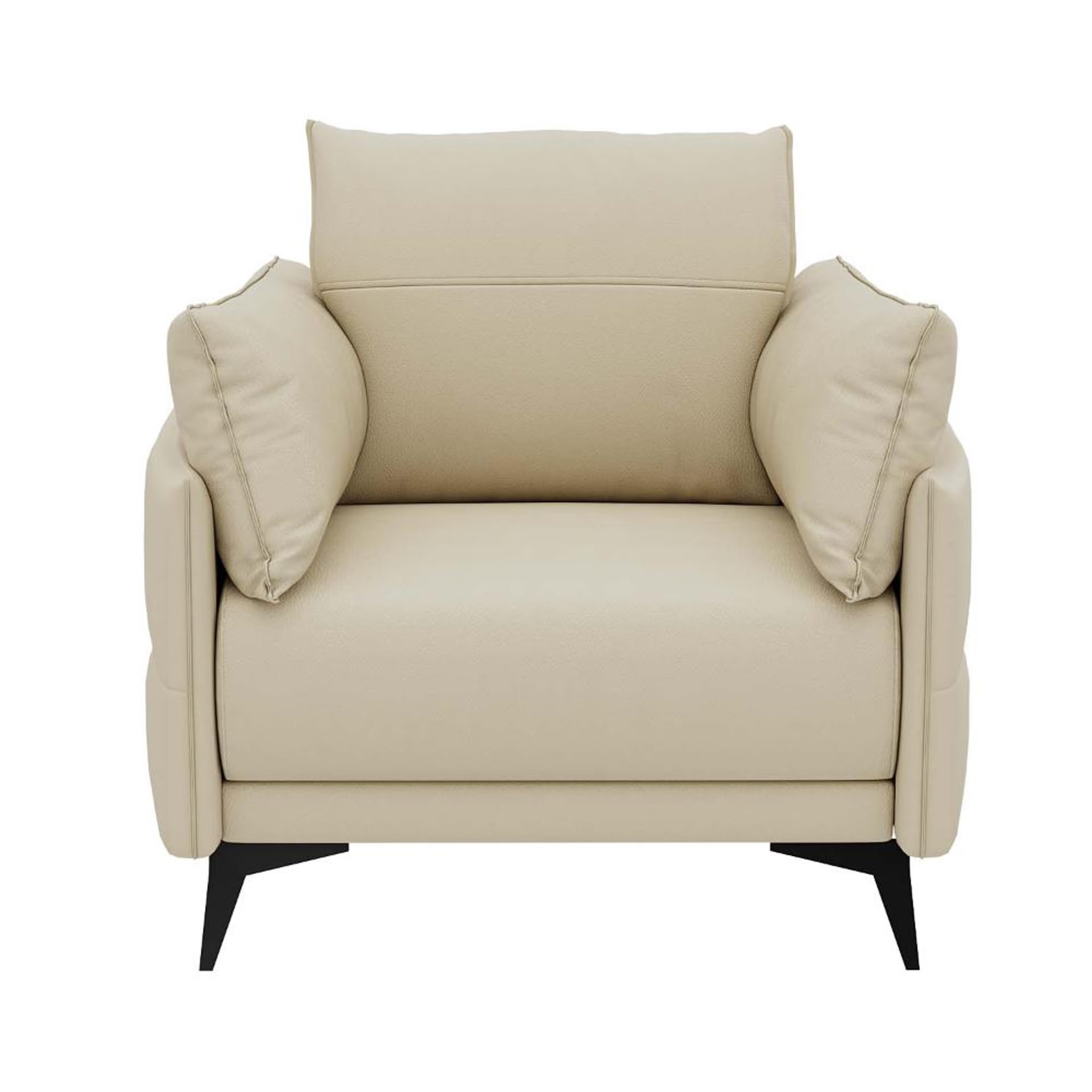 Home 27 Wakefit Komodo Sofa Set (3+1+1) Seater Regular, Set (3+1+1), Beige