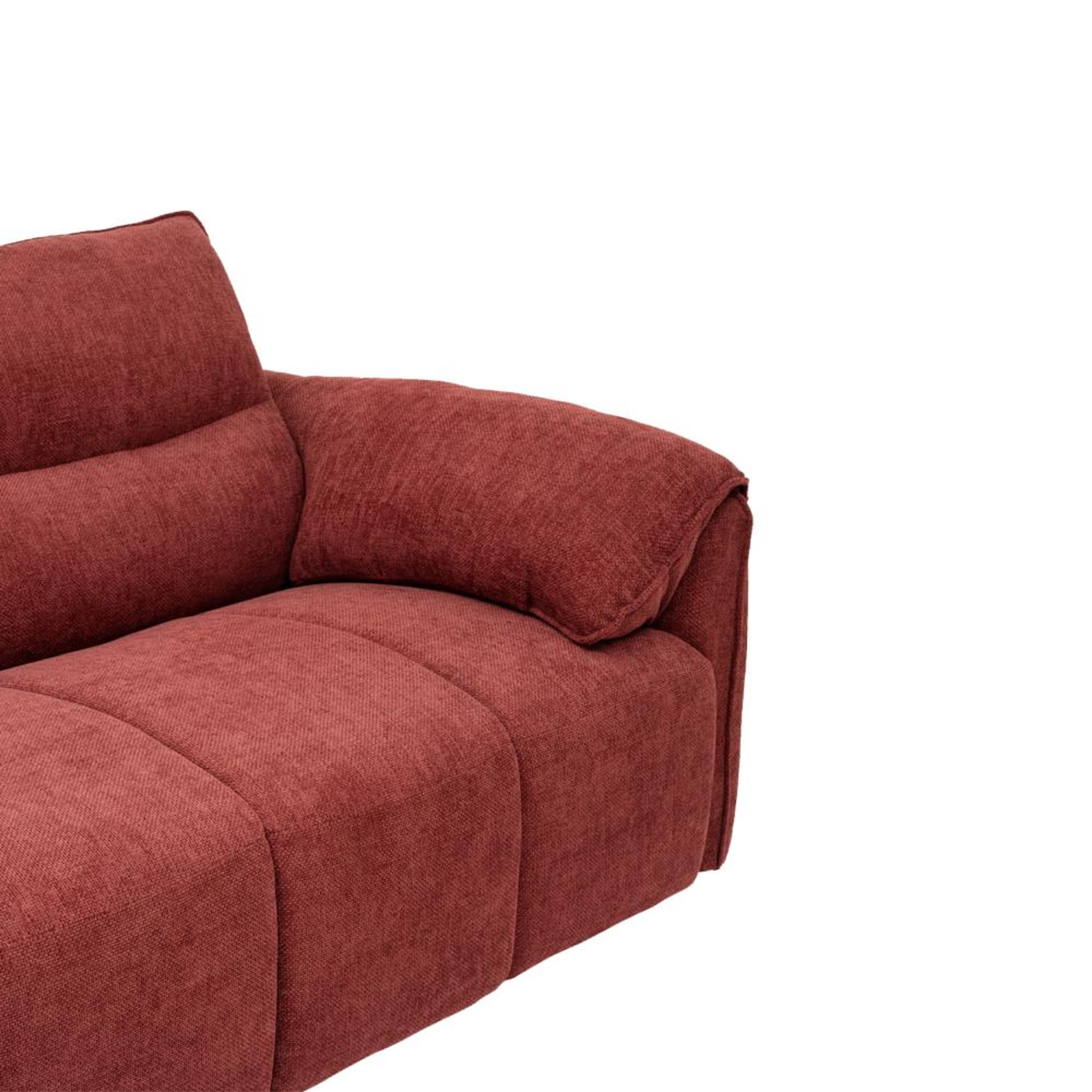 Wakefit Naxos Sofa - Single Seater Regular, 1 Seater, Maroon 6 Wakefit Naxos Sofa - Single Seater Regular, 1 Seater, Maroon