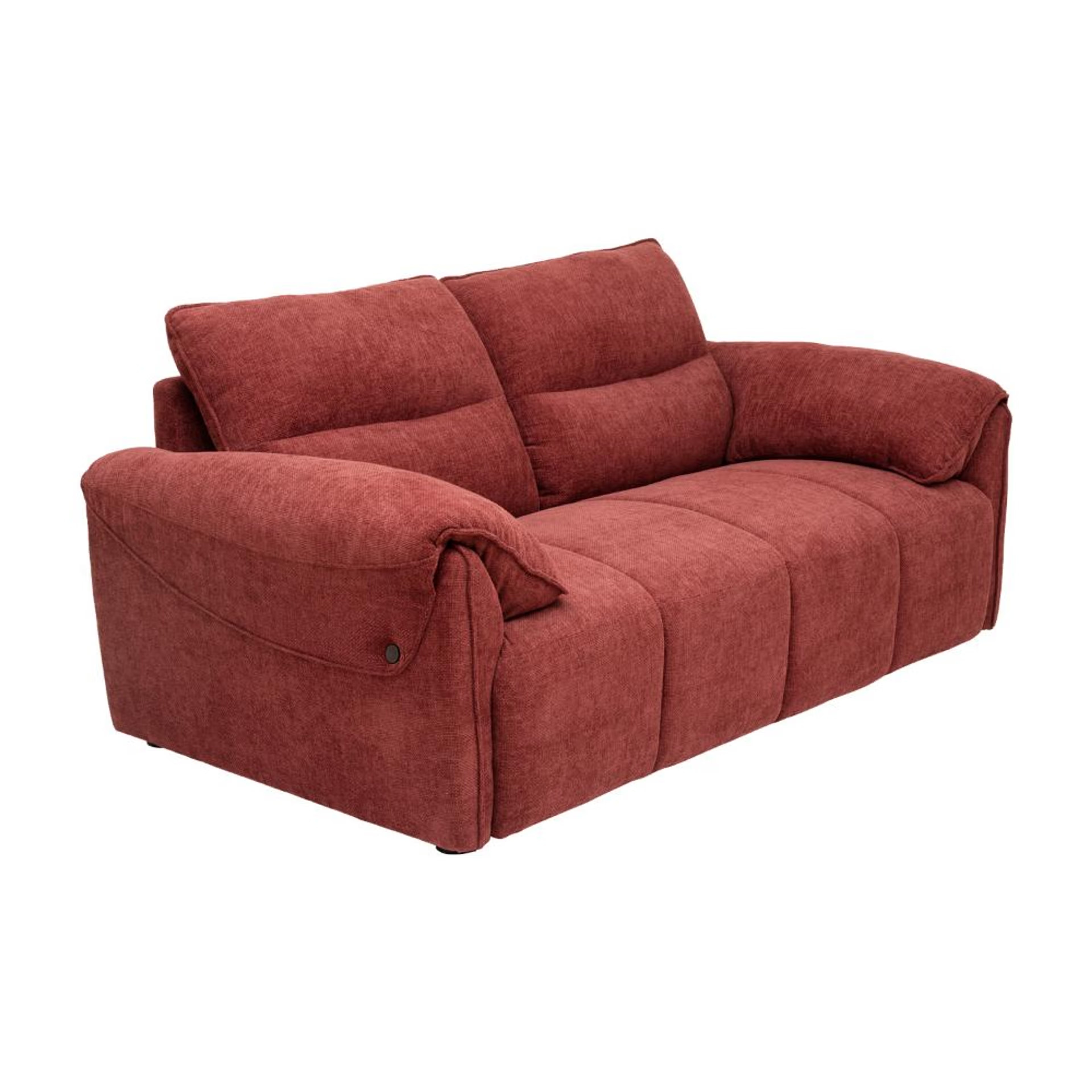 Wakefit Naxos Sofa - Two Seater Regular, 2 Seater, Maroon 3 Wakefit Naxos Sofa - Two Seater Regular, 2 Seater, Maroon