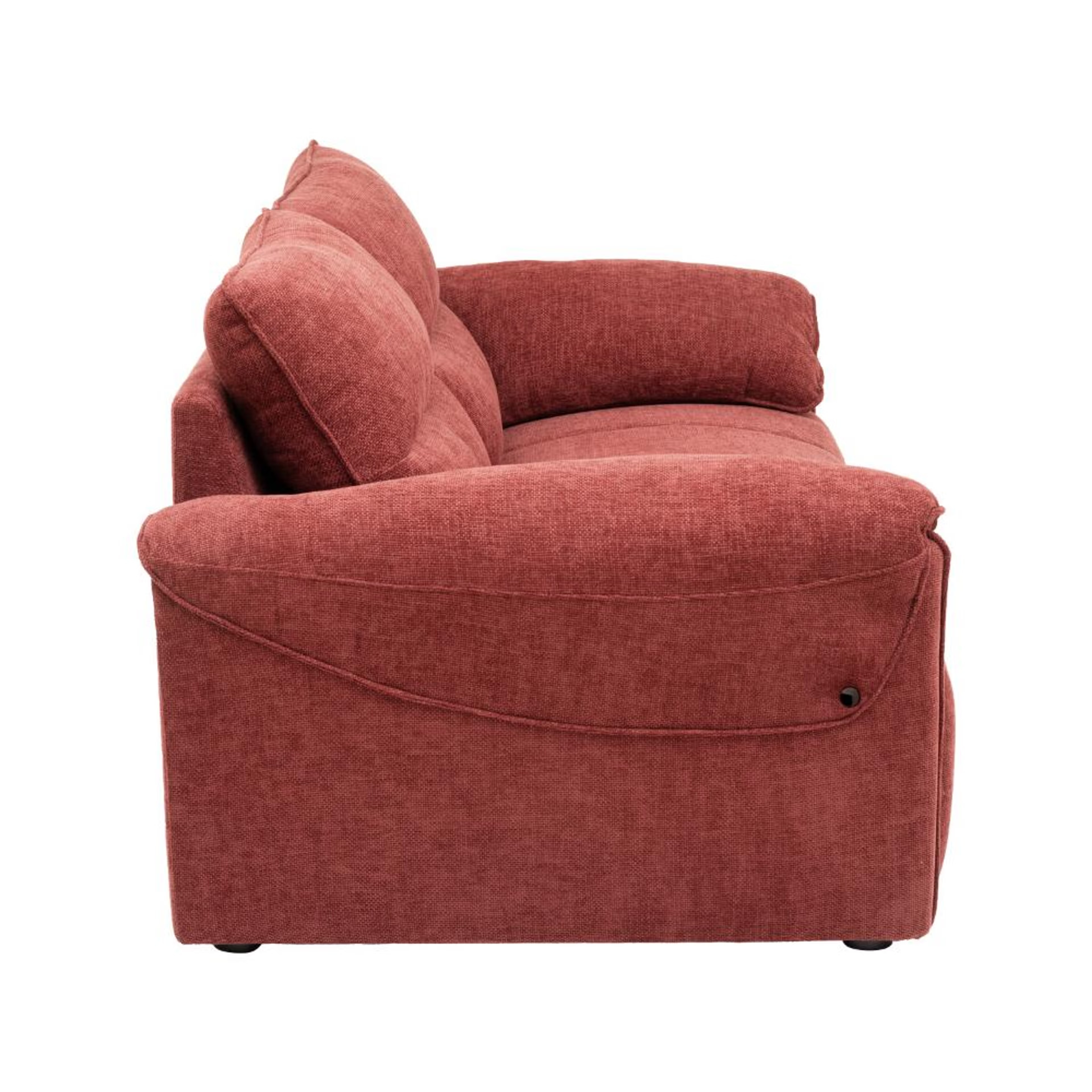 Wakefit Naxos Sofa - Two Seater Regular, 2 Seater, Maroon 4 Wakefit Naxos Sofa - Two Seater Regular, 2 Seater, Maroon