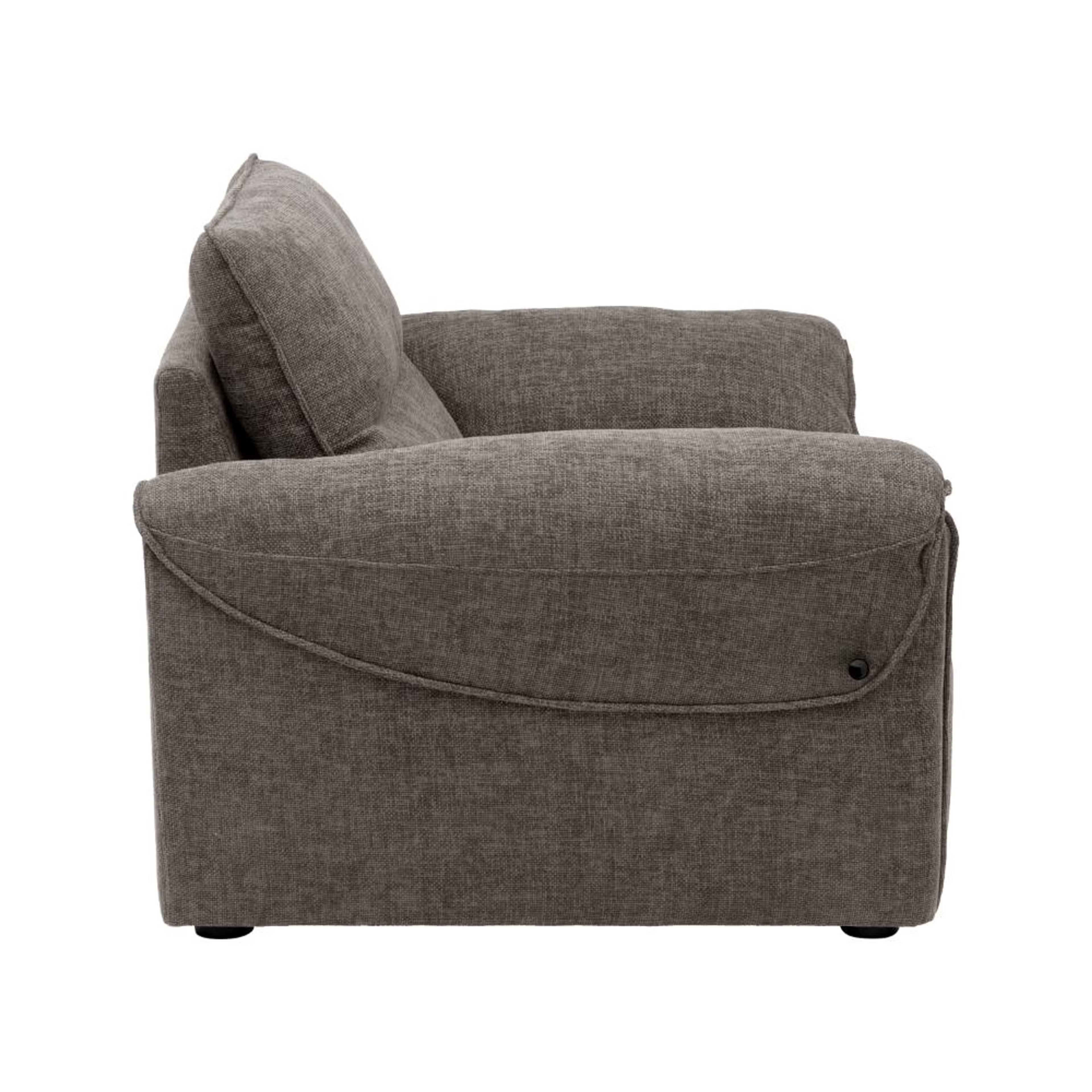 Wakefit Naxos Sofa - Single Seater Regular, 1 Seater, Grey 4 Wakefit Naxos Sofa - Single Seater Regular, 1 Seater, Grey