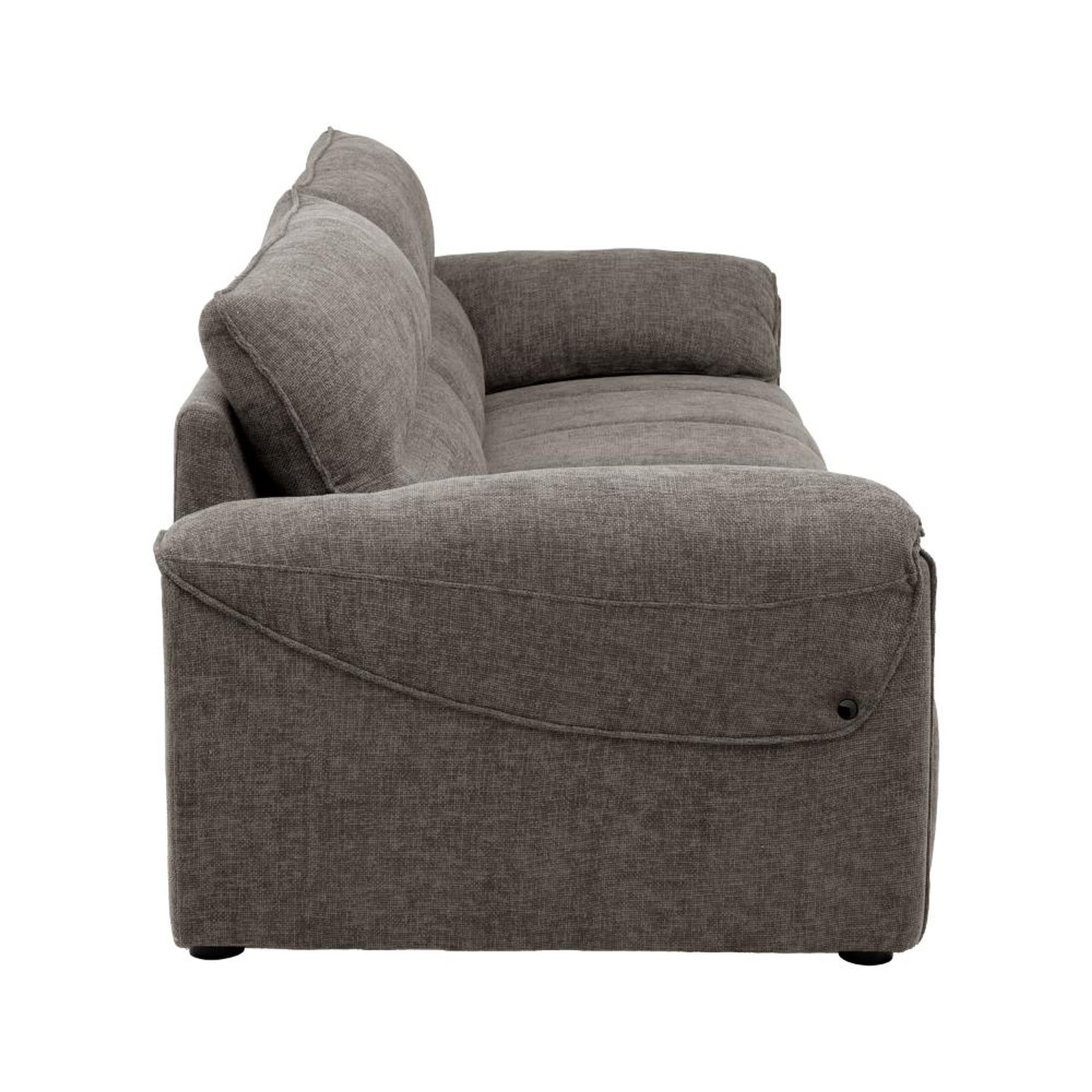 Wakefit Naxos Sofa - Three Seater Regular, 3 Seater, Grey 4 Wakefit Naxos Sofa - Three Seater Regular, 3 Seater, Grey