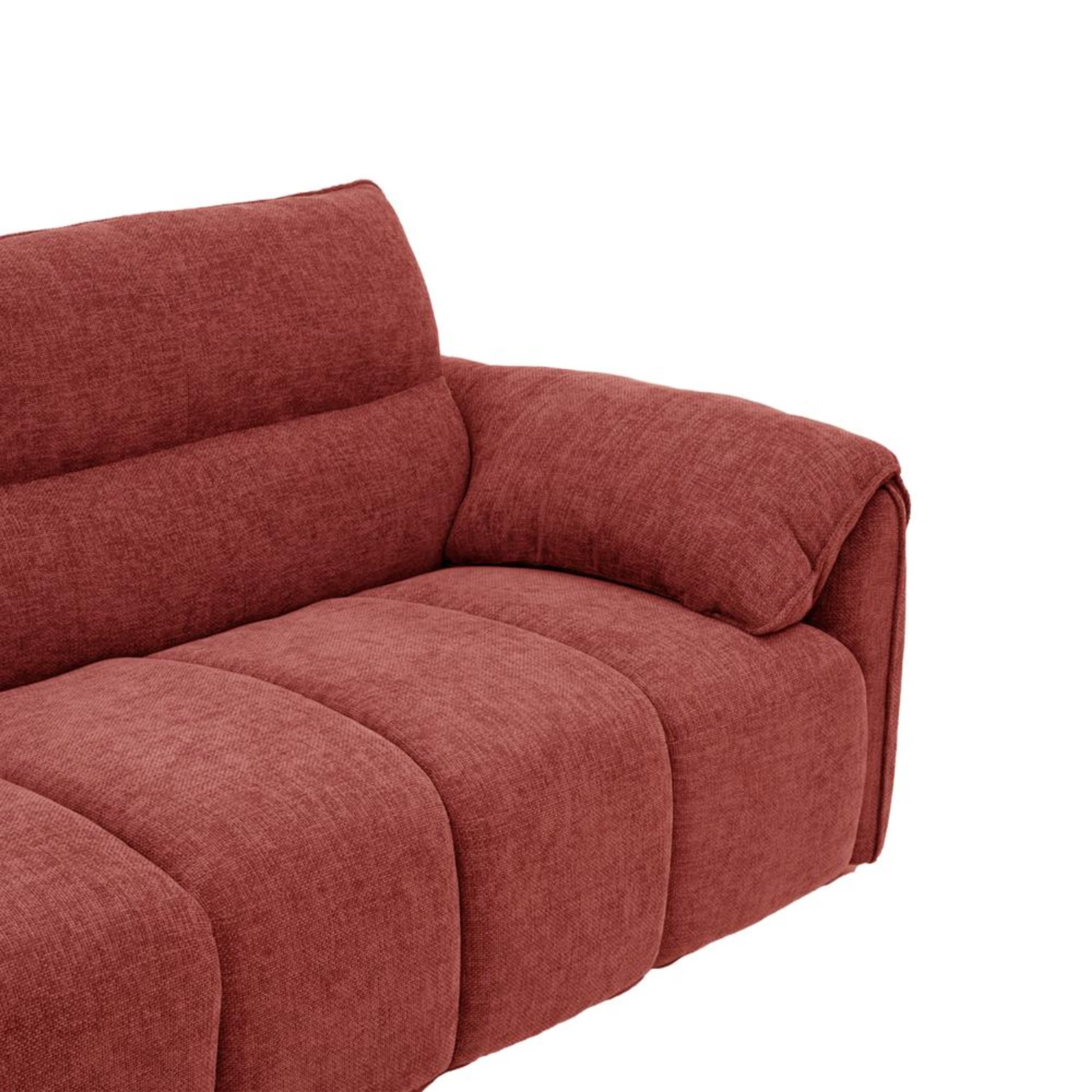 Wakefit Naxos Sofa Set (3+1+1) Seater Regular, Set (3+1+1), Maroon 7 Wakefit Naxos Sofa Set (3+1+1) Seater Regular, Set (3+1+1), Maroon