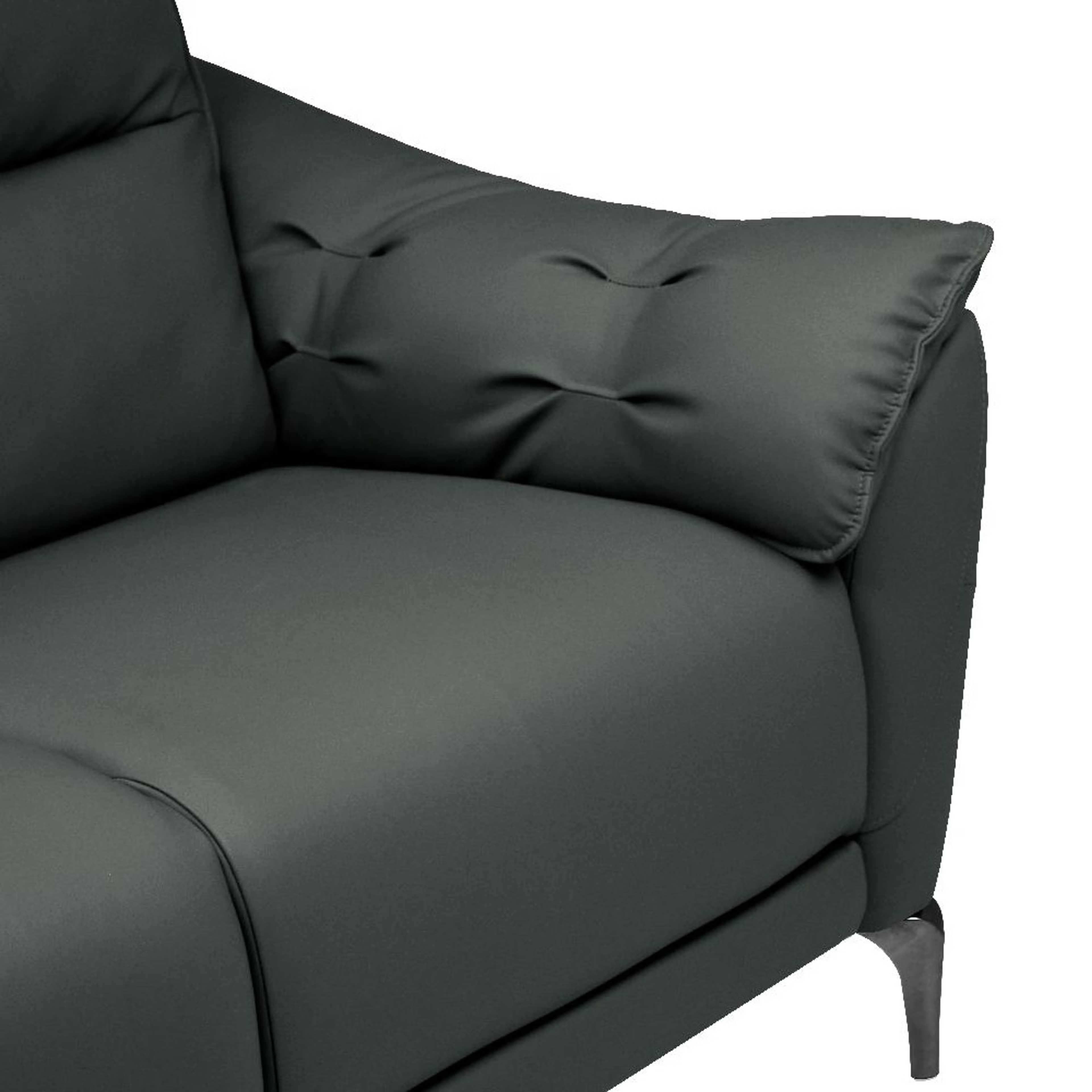 Wakefit Tuvalu Sofa without Motion - Three Seater Regular, Standard, Without Motion, 3 Seater, Forest Green 6 Wakefit Tuvalu Sofa without Motion - Three Seater Regular, Standard, Without Motion, 3 Seater, Forest Green