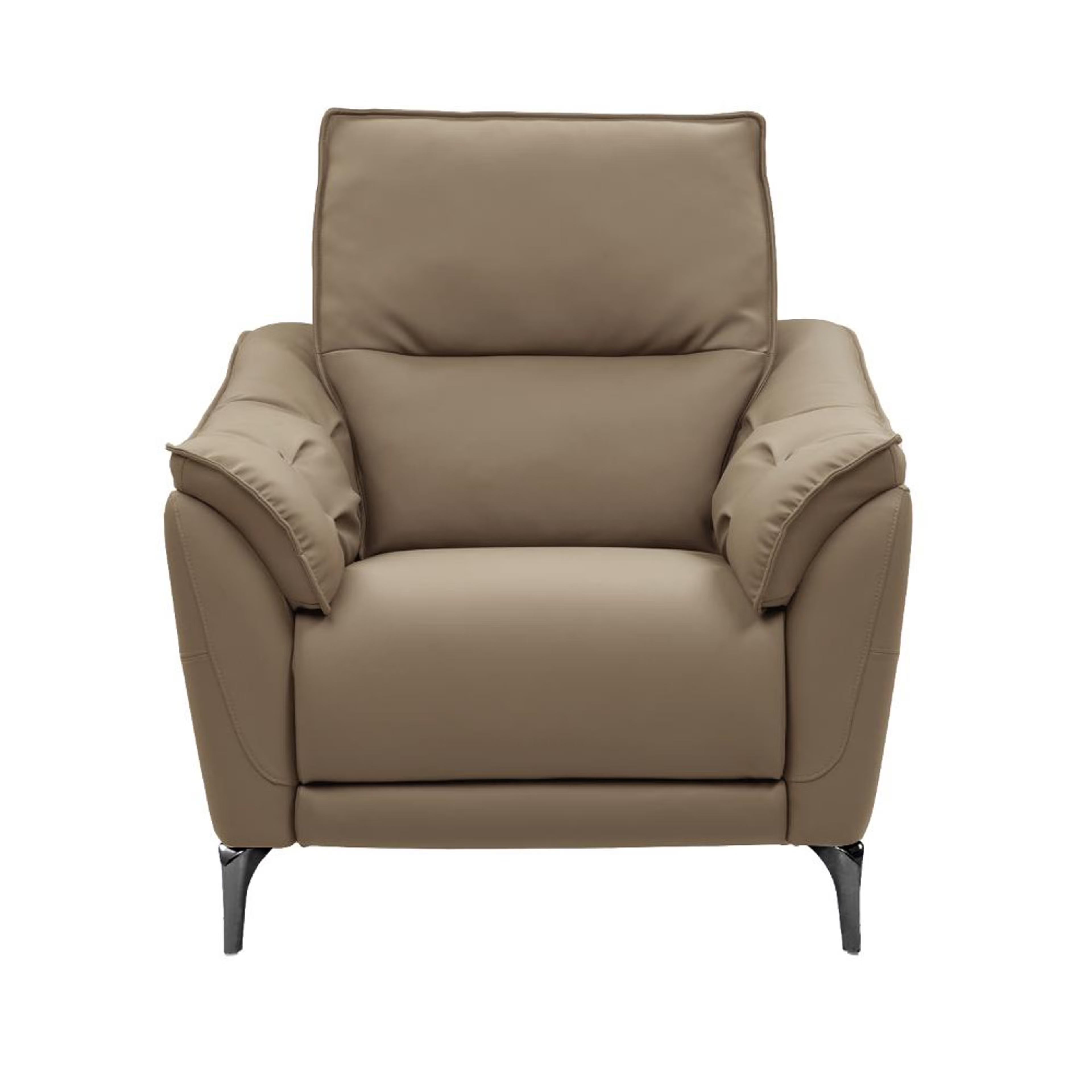 Home 42 Wakefit Tuvalu Sofa without Motion - Single Seater Regular, Standard, Without Motion, 1 Seater, Cappuccino