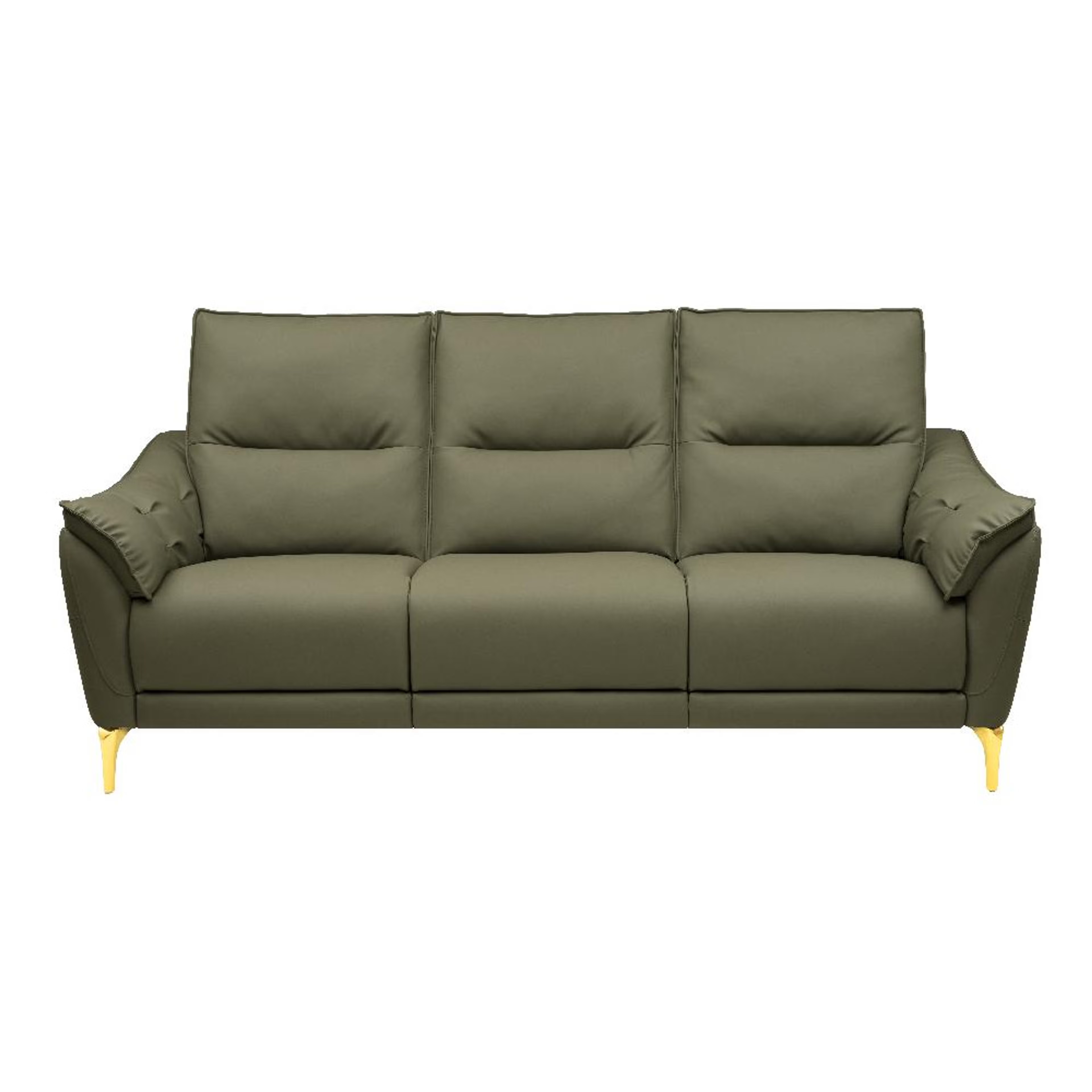 Home 31 Wakefit Tuvalu without Motion Sofa Set (3+2+1)Seater Regular, Standard, Without Motion, Set (3+2+1), Green