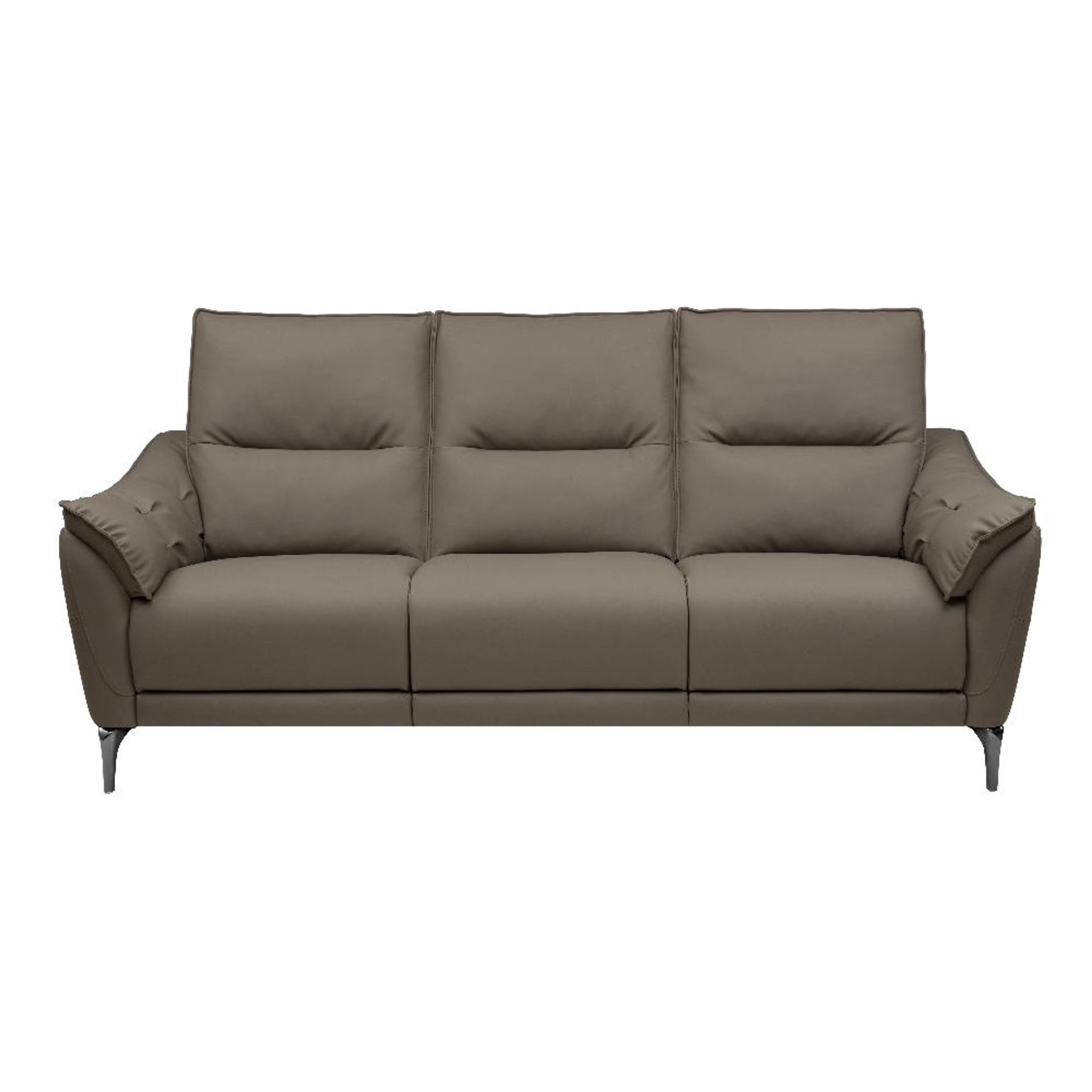 Wakefit Tuvalu without Motion Sofa Set (3+2+1)Seater Regular, Standard, Without Motion, Set (3+2+1), Grey