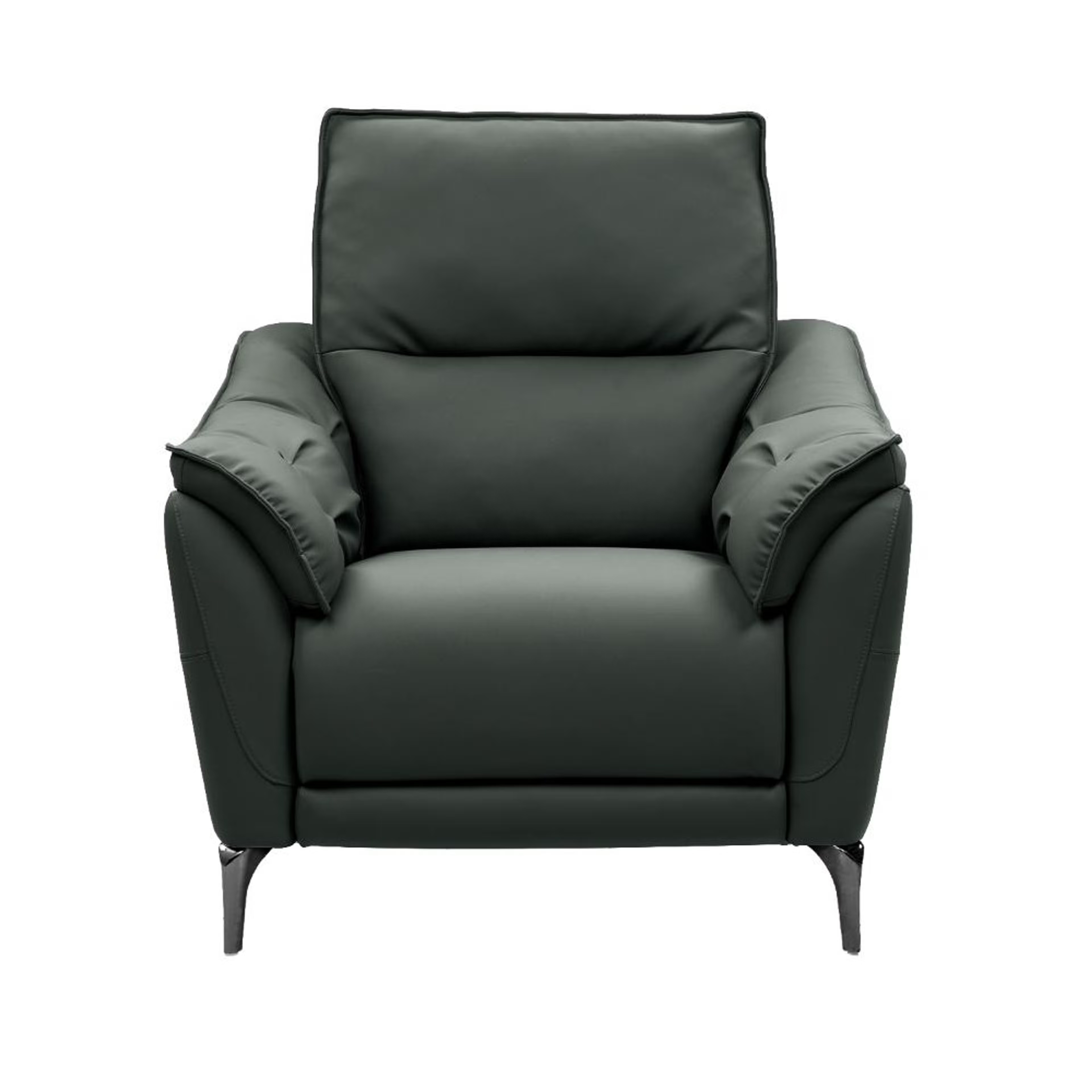 Wakefit Tuvalu without Motion Sofa Set (2+1+1) Seater Regular, Standard, Without Motion, Set (2+1+1), Forest Green
