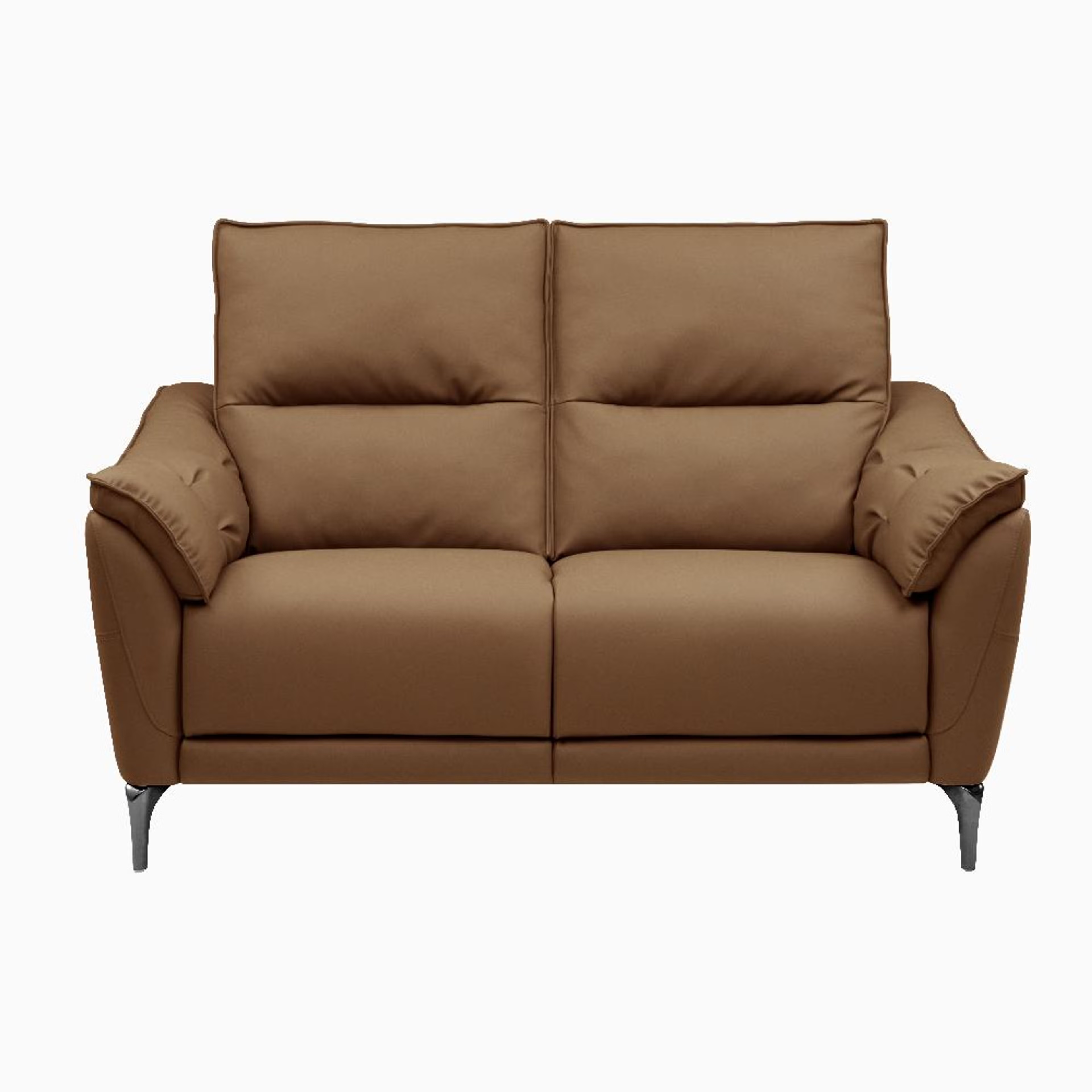 Home 37 Wakefit Tuvalu without Motion Sofa Set (2+1+1) Seater Regular, Standard, Without Motion, Set (2+1+1), Brown