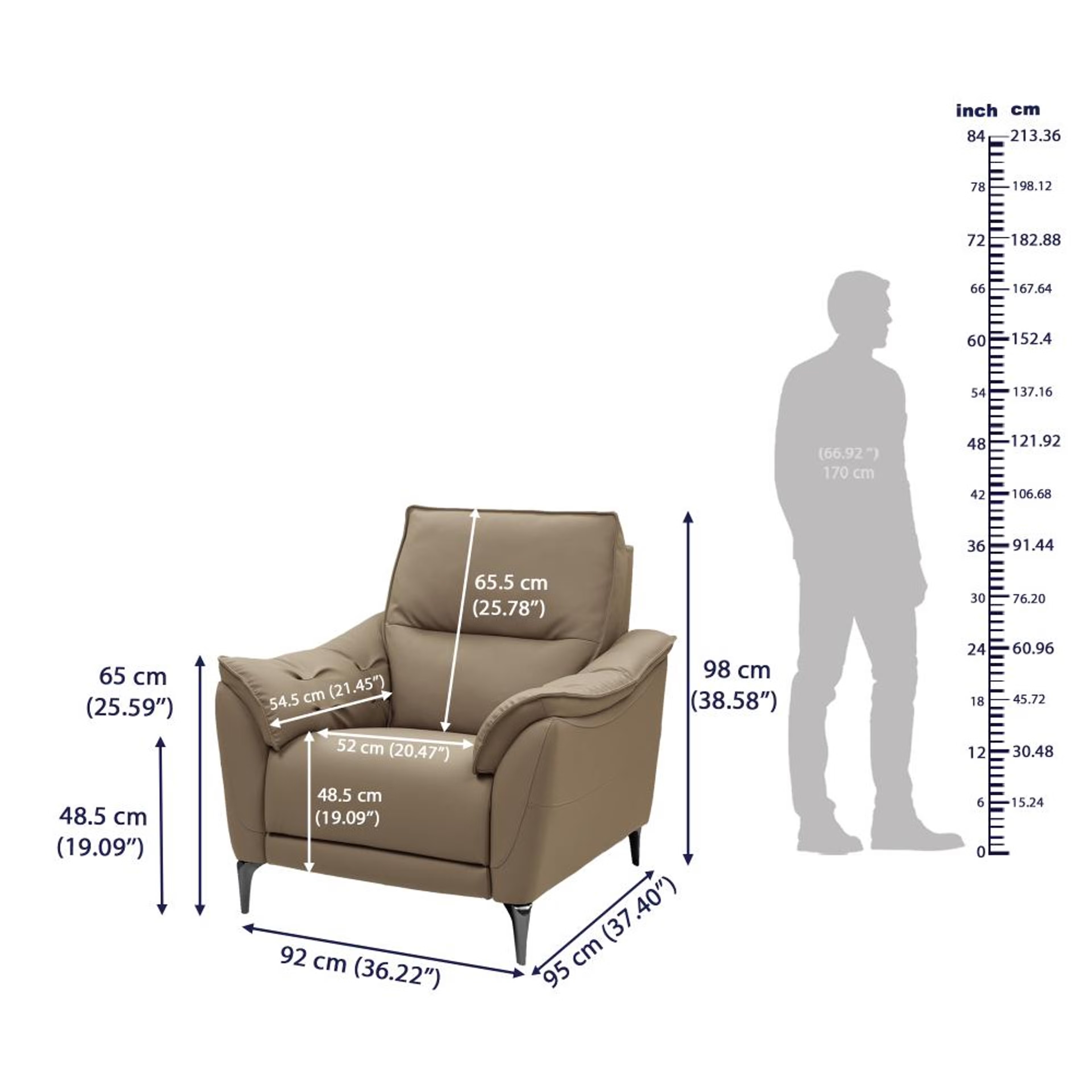Wakefit Tuvalu without Motion Sofa Set (3+2+1)Seater Regular, Standard, Without Motion, Set (3+2+1), Cappuccino 10 Wakefit Tuvalu without Motion Sofa Set (3+2+1)Seater Regular, Standard, Without Motion, Set (3+2+1), Cappuccino