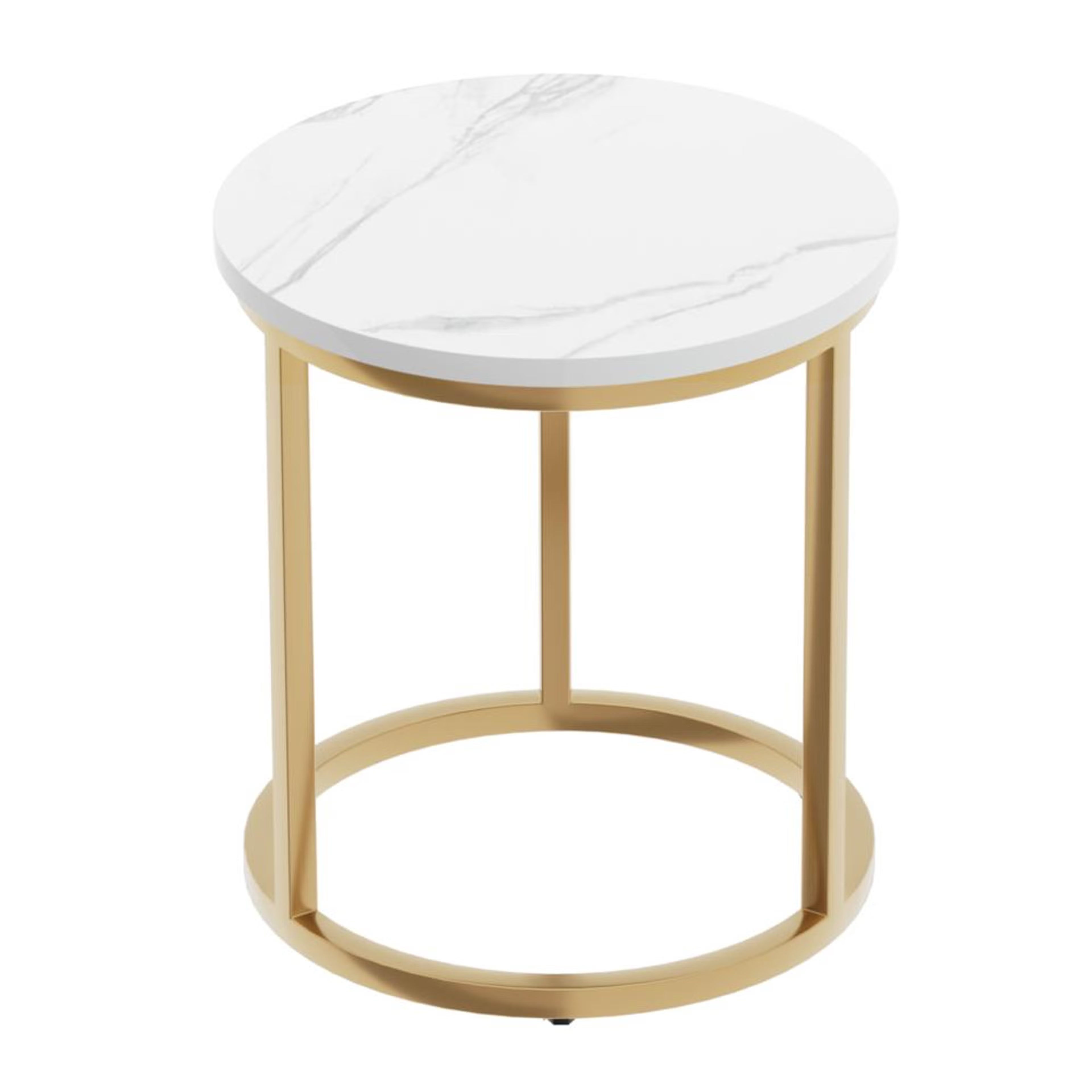 Kaltos Metal Coffee Table Satwaria White 4 Kaltos Metal Coffee Table Satwaria White