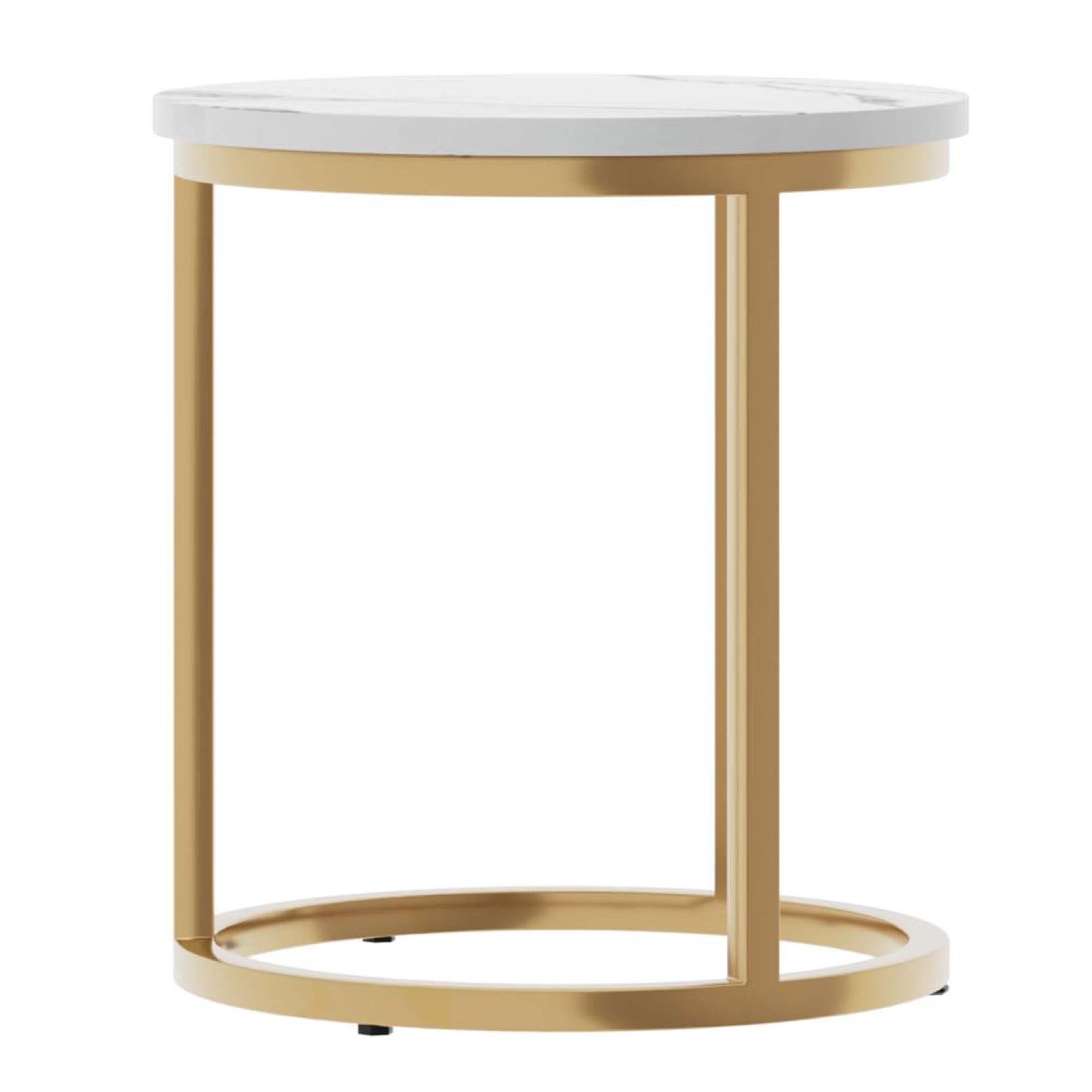 Kaltos Metal Coffee Table Satwaria White 5 Kaltos Metal Coffee Table Satwaria White