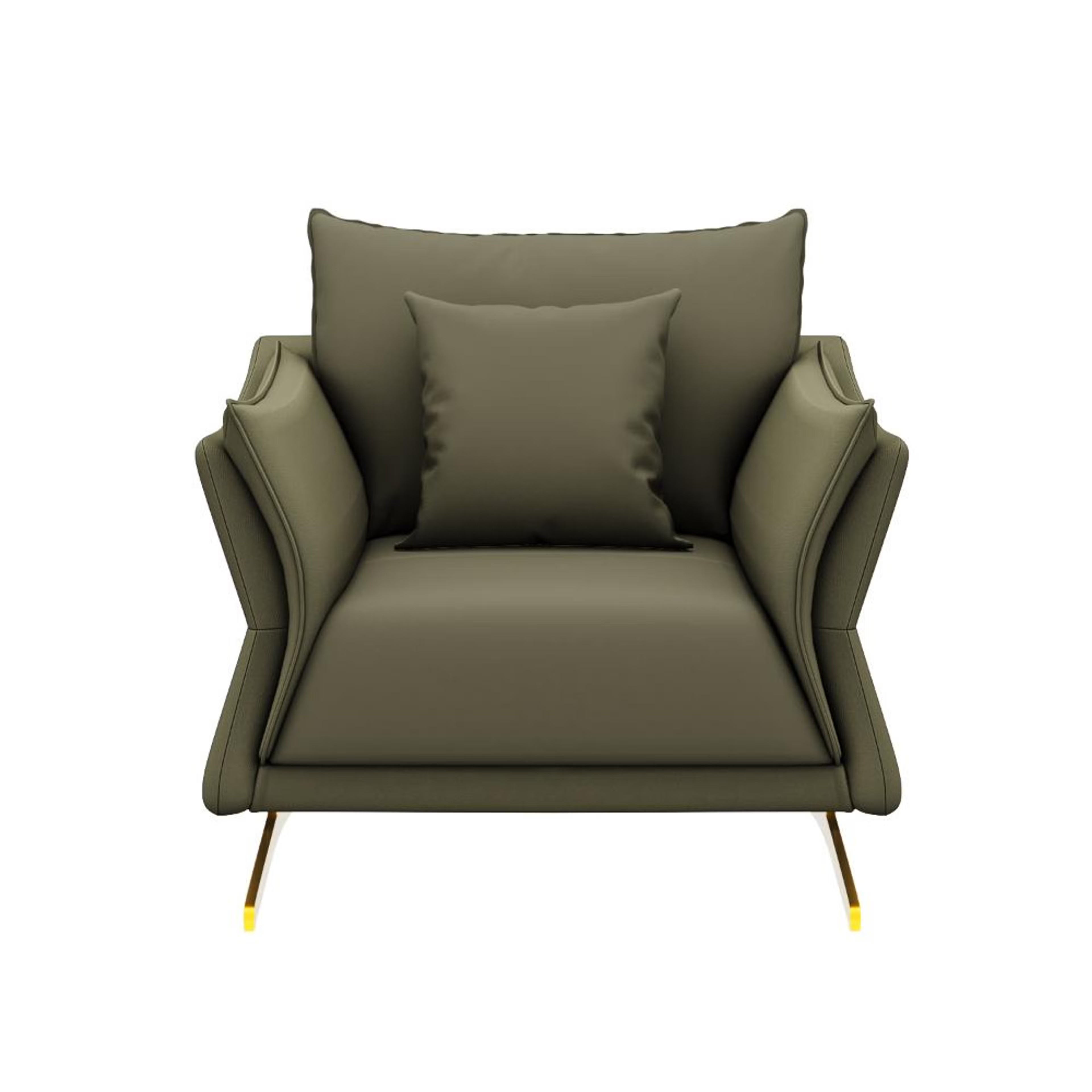 Home 32 Wakefit Kiribati Sofa Set (3+1+1) Seater Regular, Set (3+1+1), Green