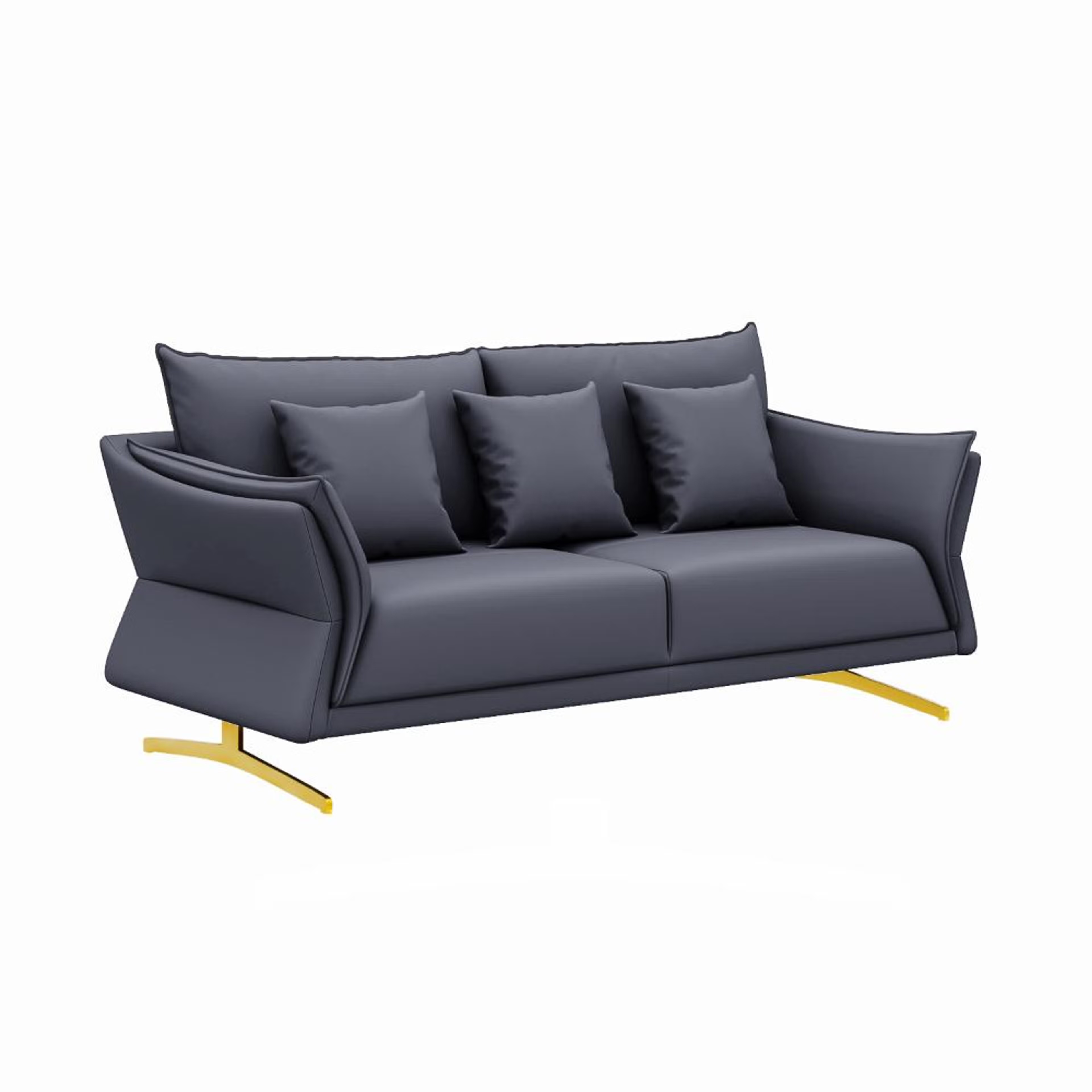 Wakefit Kiribati Sofa Set (3+2) Seater Regular, Set (3+2), Blue 4 Wakefit Kiribati Sofa Set (3+2) Seater Regular, Set (3+2), Blue
