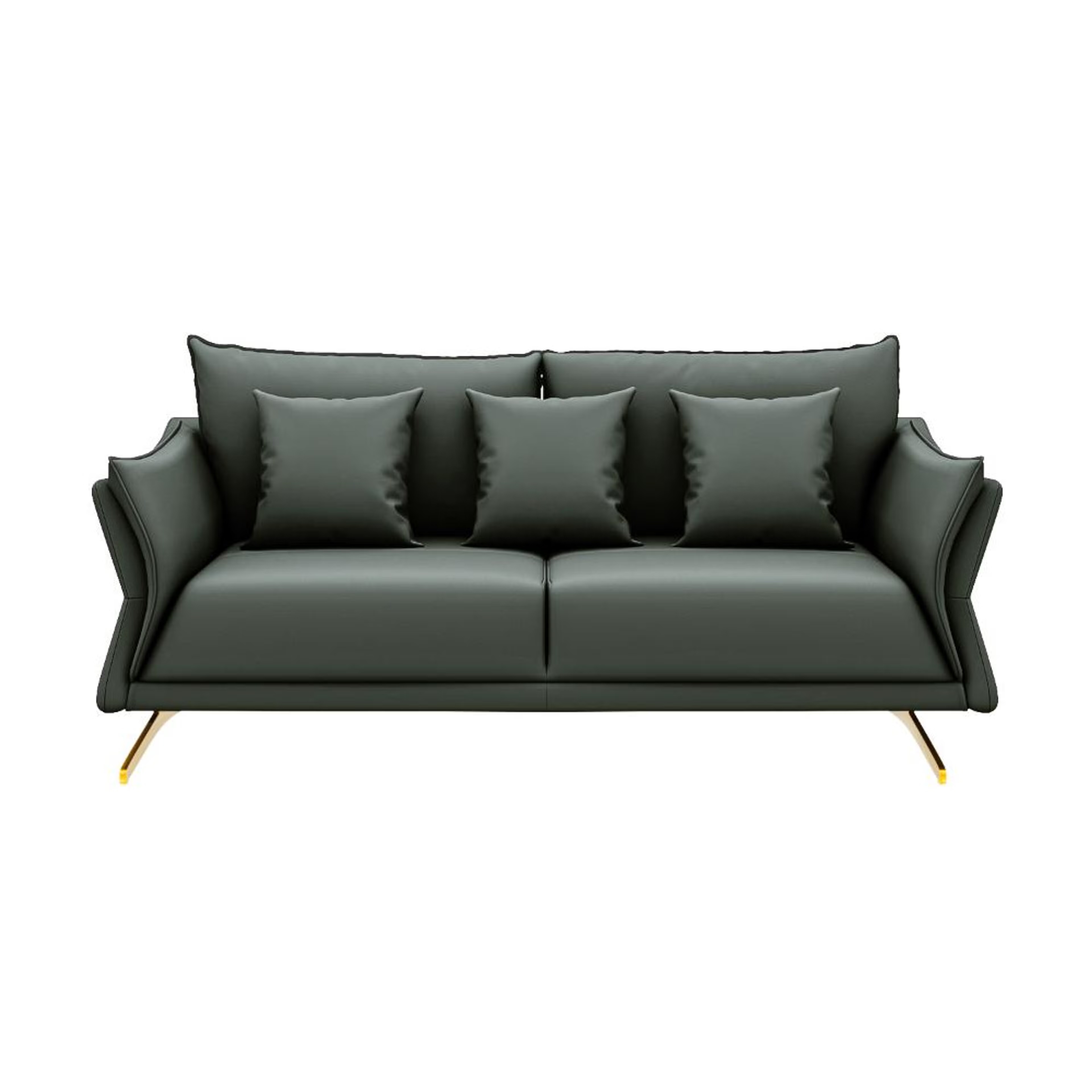 Wakefit Kiribati Sofa Set (3+1+1) Seater Regular, Set (3+1+1), Forest Green 2 Wakefit Kiribati Sofa Set (3+1+1) Seater Regular, Set (3+1+1), Forest Green