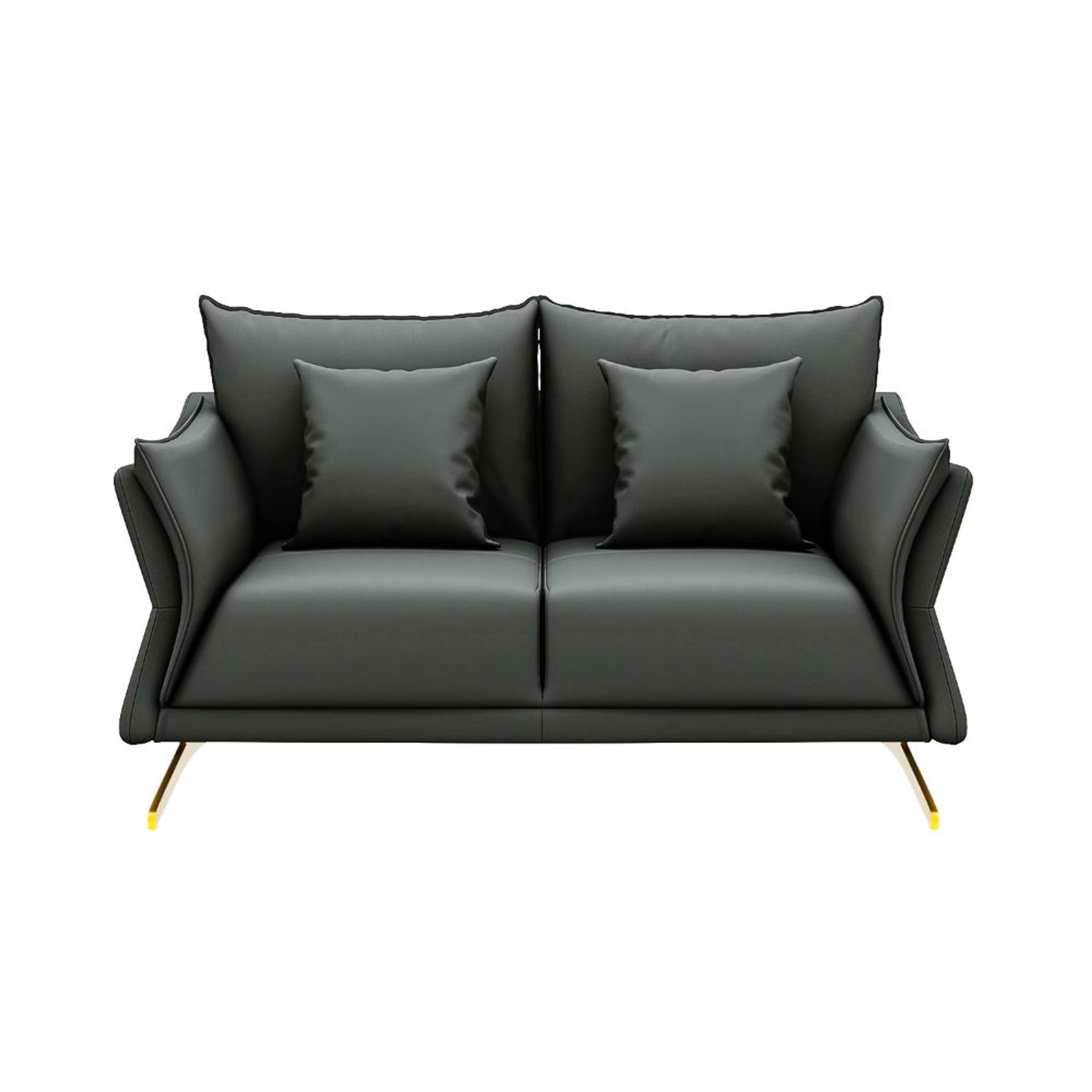 Home 35 Wakefit Kiribati Sofa Set (2+1+1) Seater Regular, Set (2+1+1), Forest Green