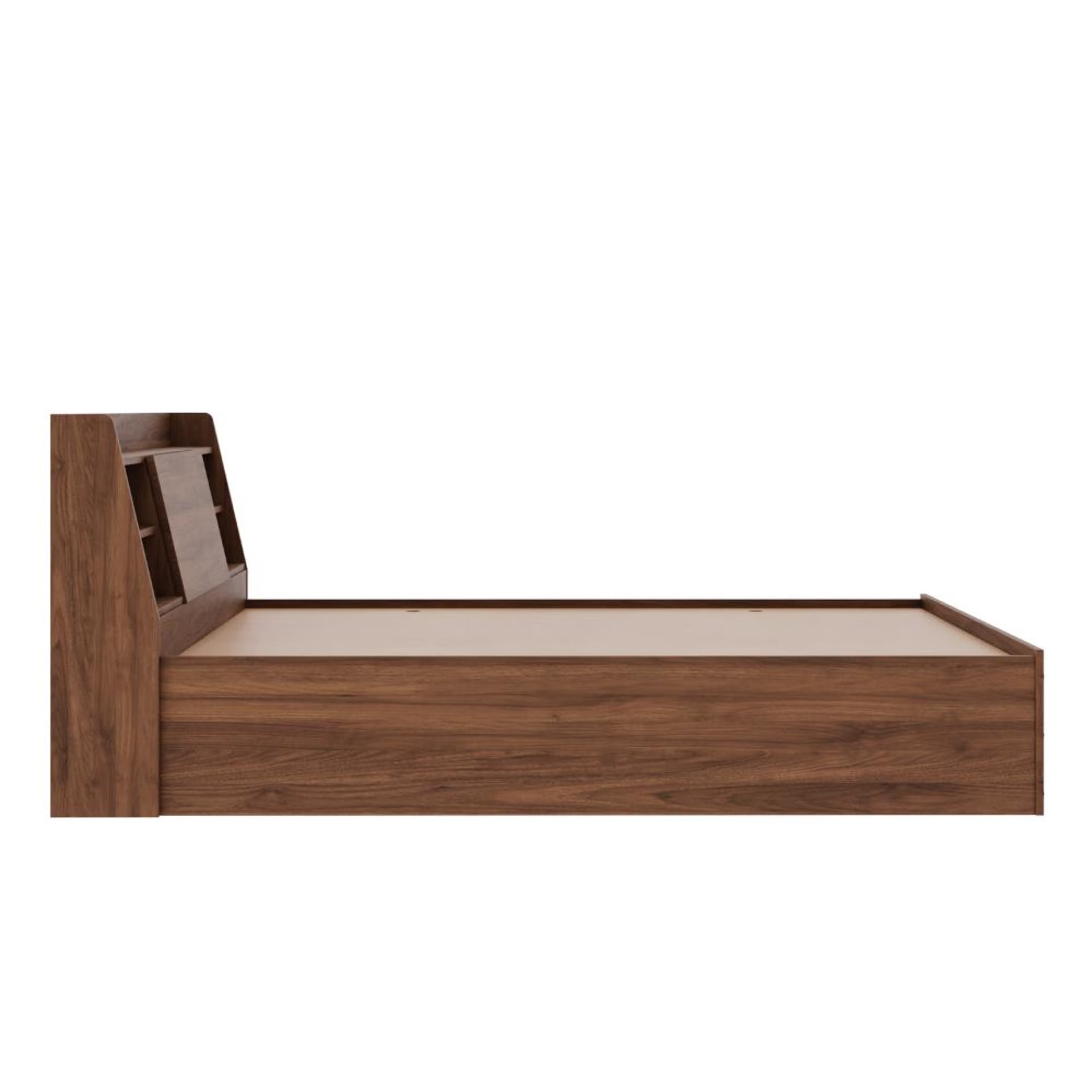 Wakefit Leo Queen Storage Engineered Wood Bed Queen - 75" x 60\
