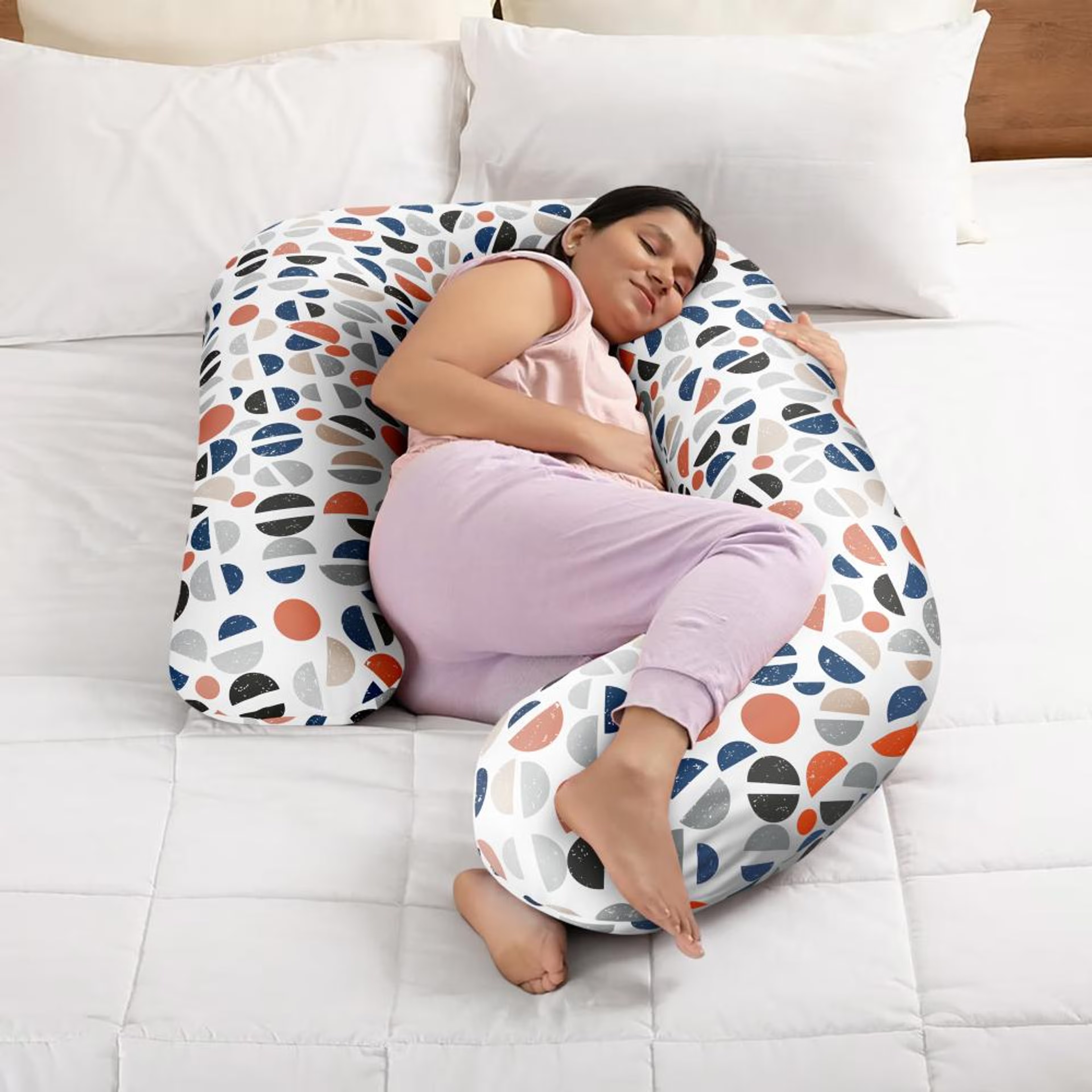 Maternity Pillow for Pregnancy Support | G Shape | 100% Cotton & Machine Washable Cover | Bekky G Shape, Cotton, Bekky 5 Maternity Pillow for Pregnancy Support | G Shape | 100% Cotton & Machine Washable Cover | Bekky G Shape, Cotton, Bekky