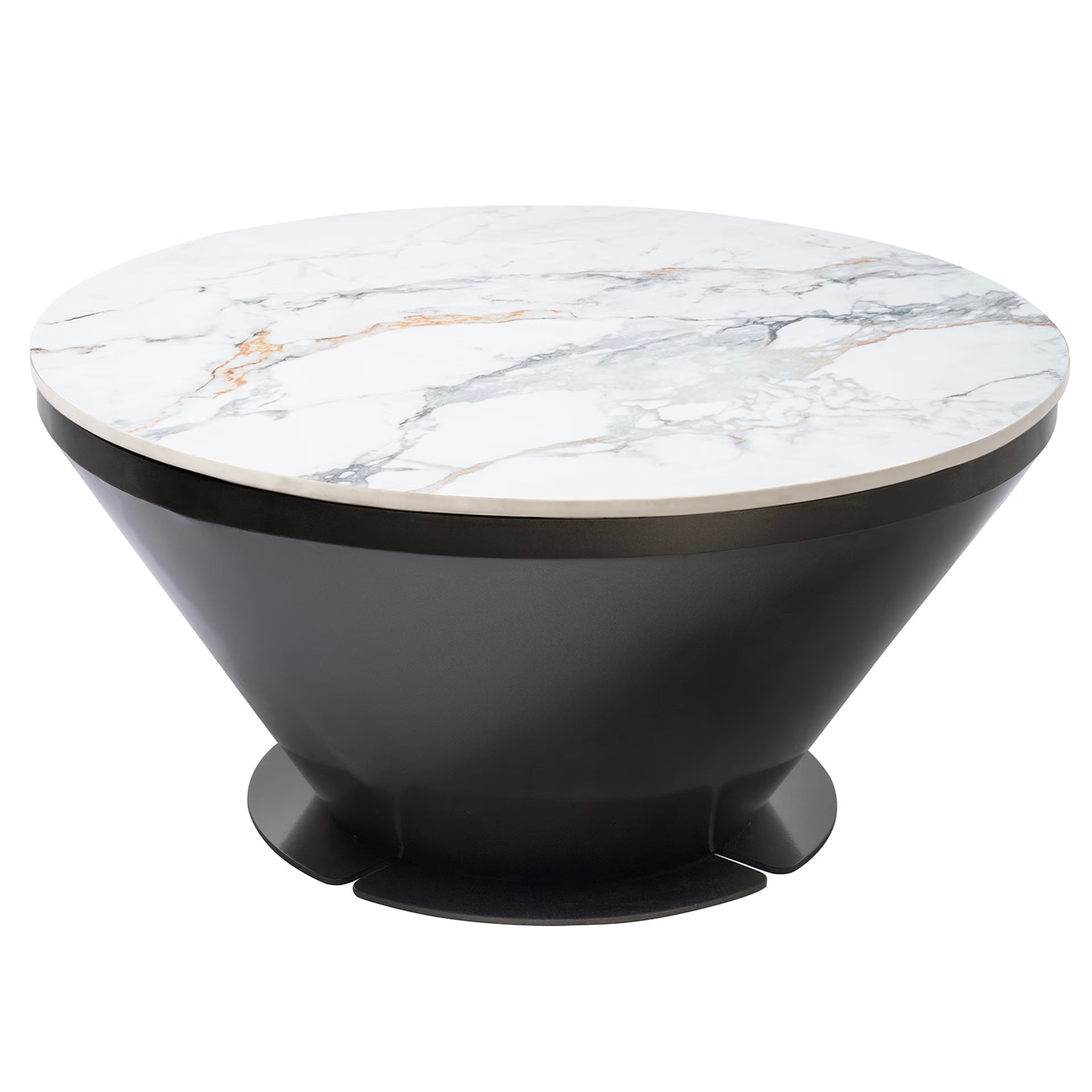 Wakefit Espresso Coffee Table - Amphora White Amphora White