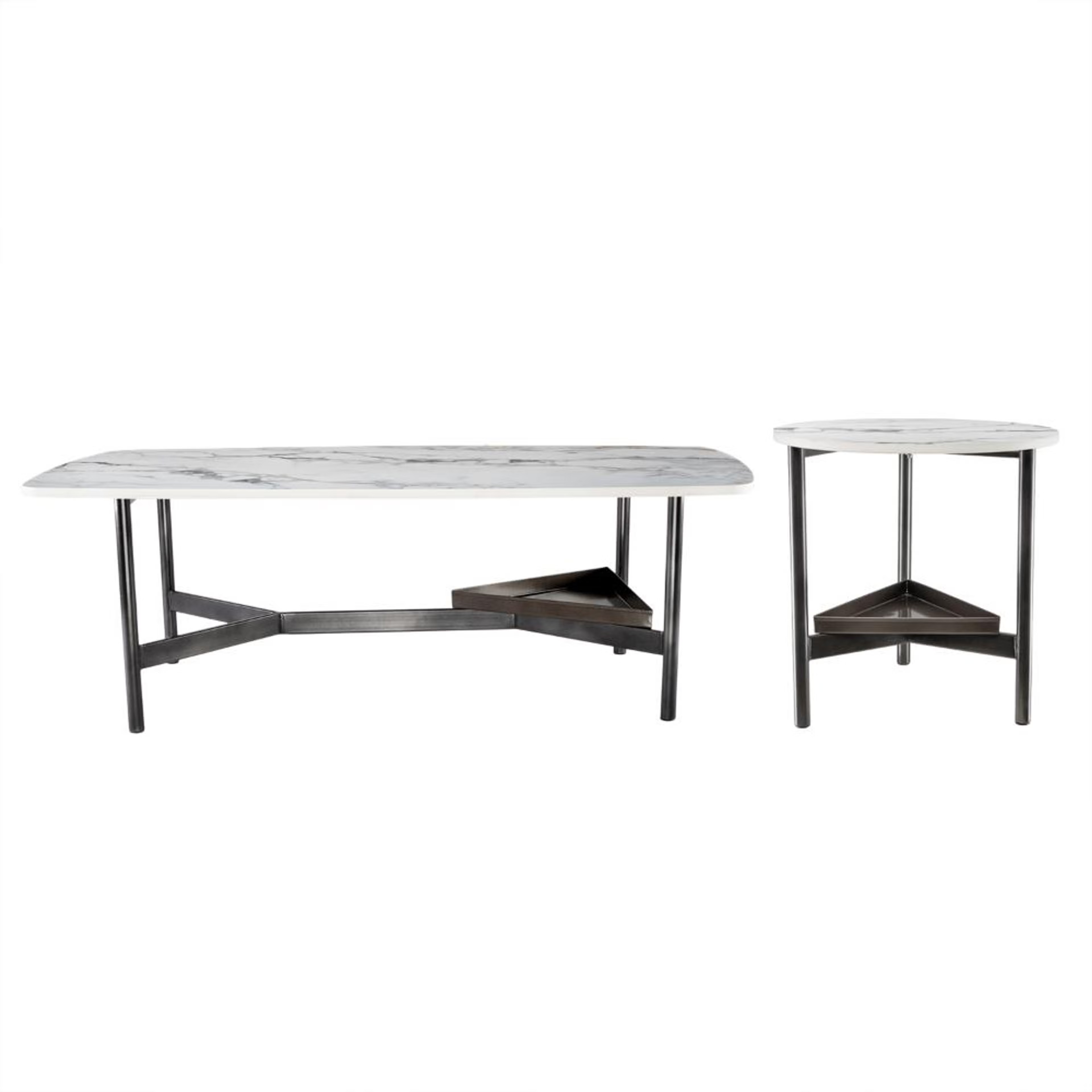 Wakefit Malabar Coffee Table - Amphora White Amphora White 6 Wakefit Malabar Coffee Table - Amphora White Amphora White