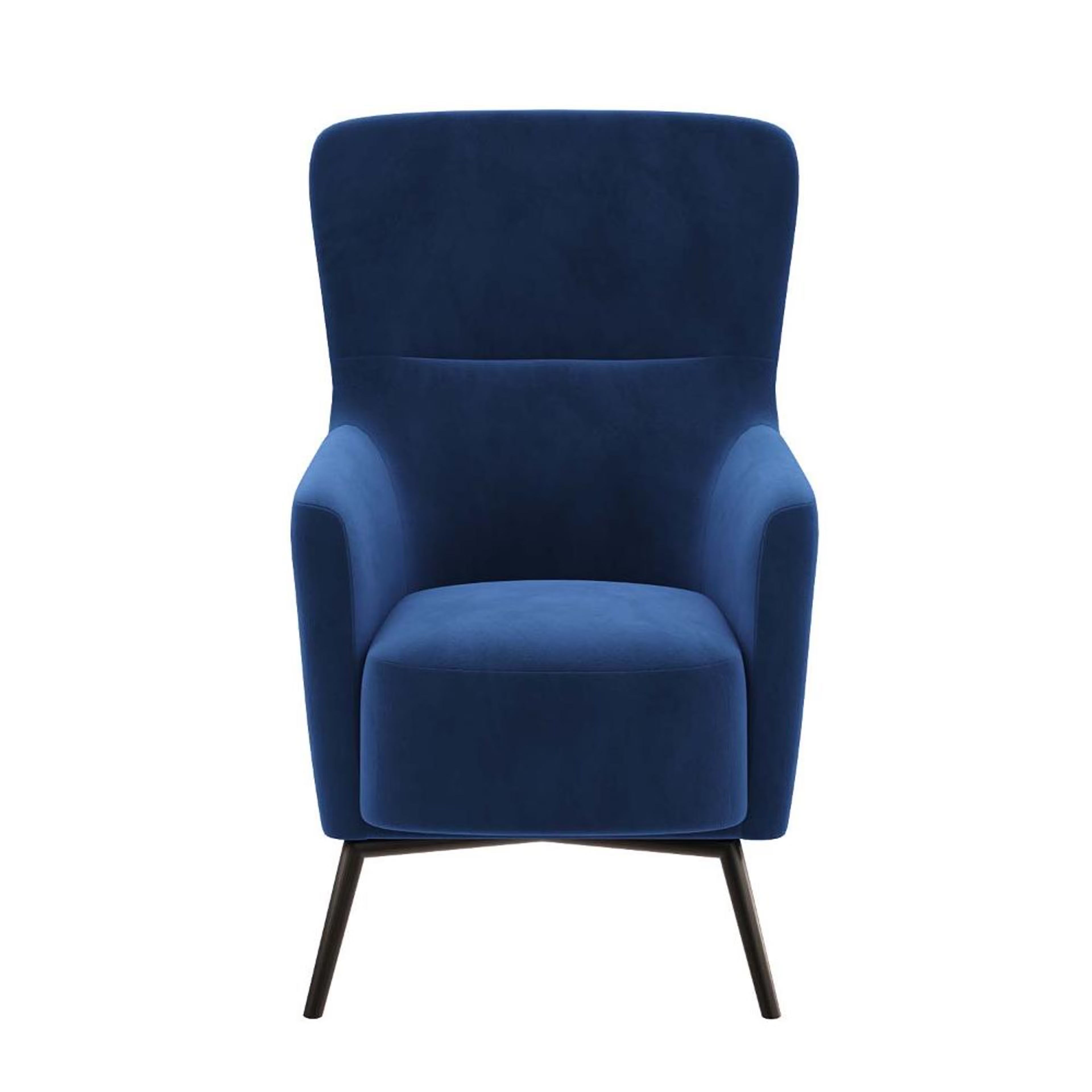 Wakefit Aruba Wing Chair Blue