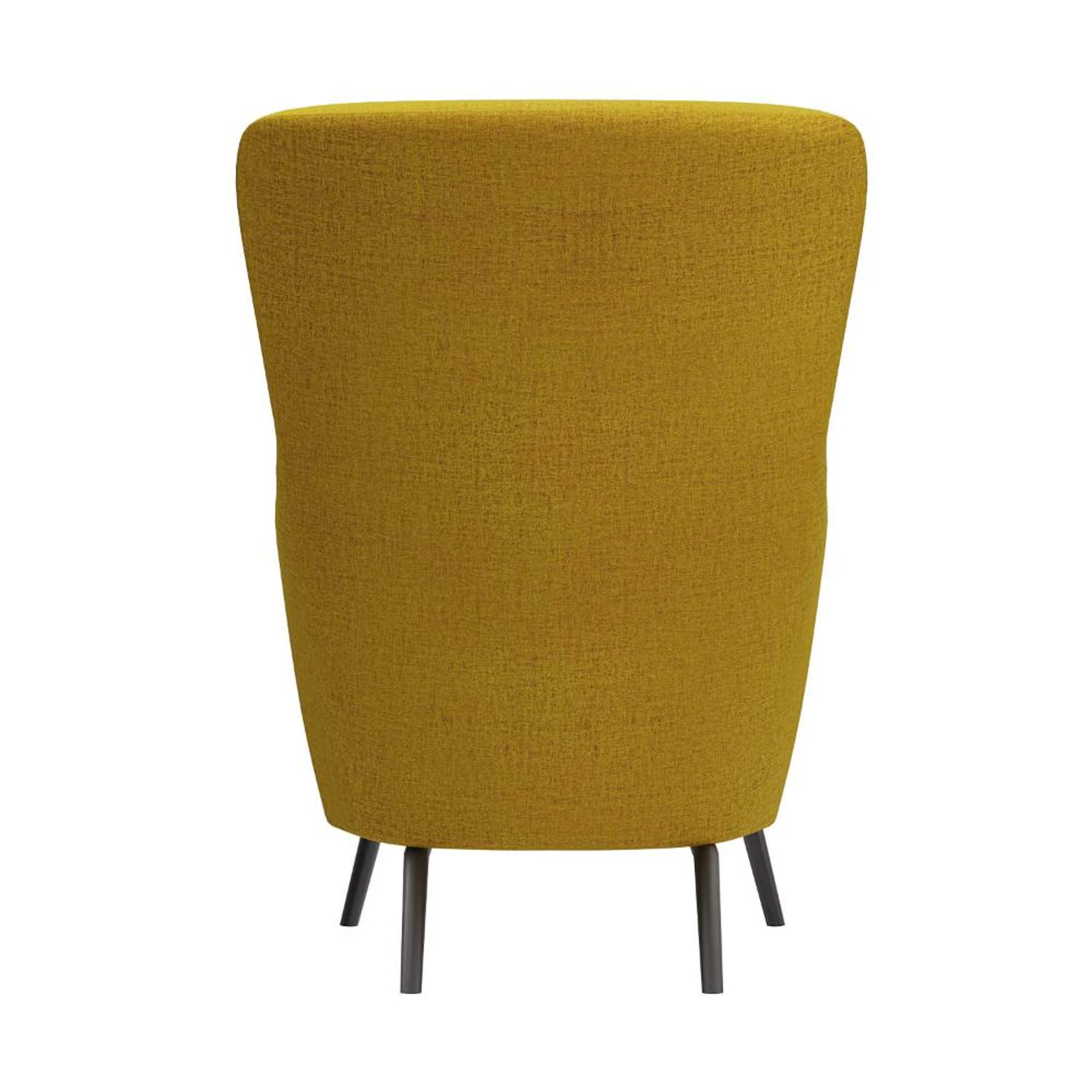 Wakefit Aruba Wing Chair Yellow 5 Wakefit Aruba Wing Chair Yellow