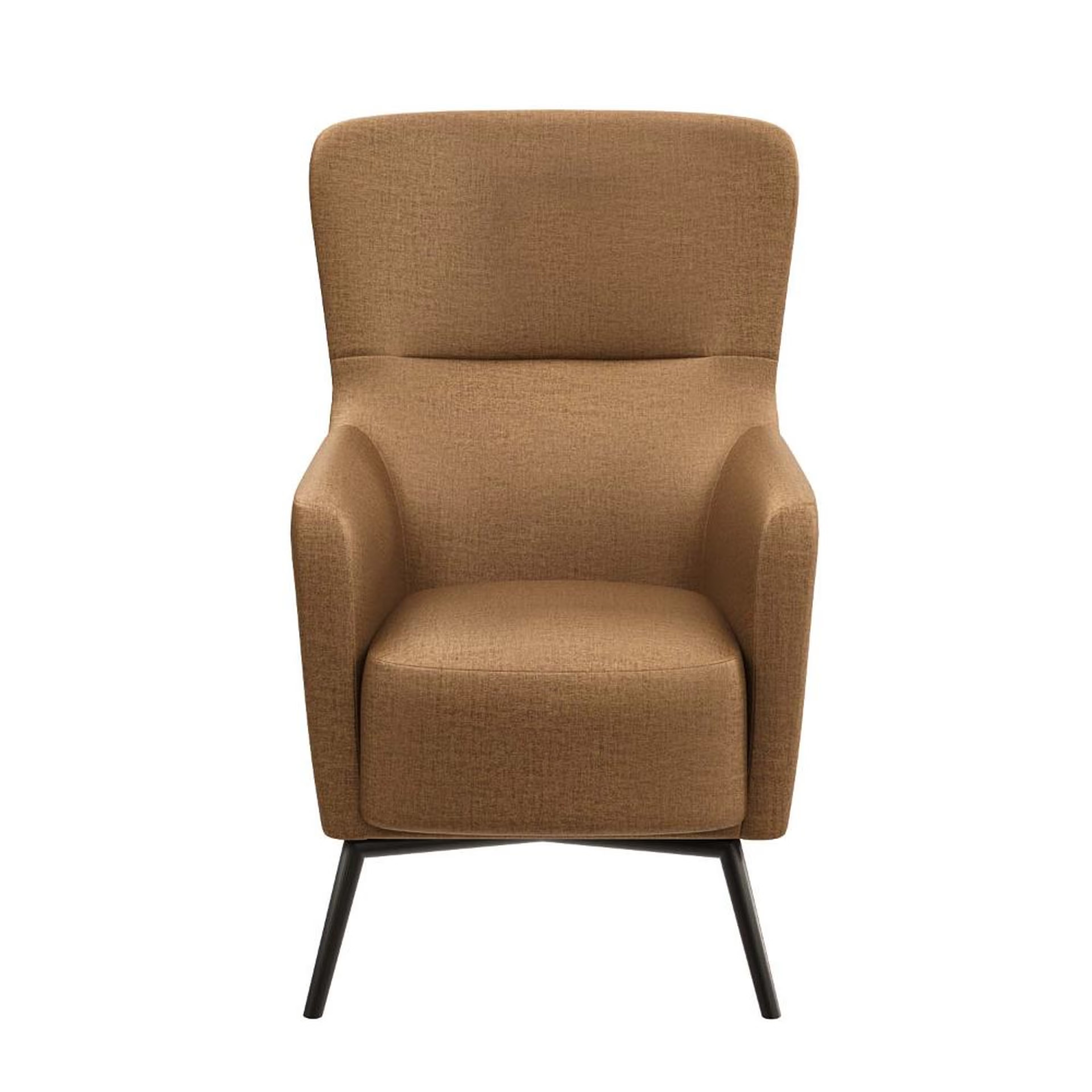 Home 35 Wakefit Aruba Wing Chair Mocha Brown