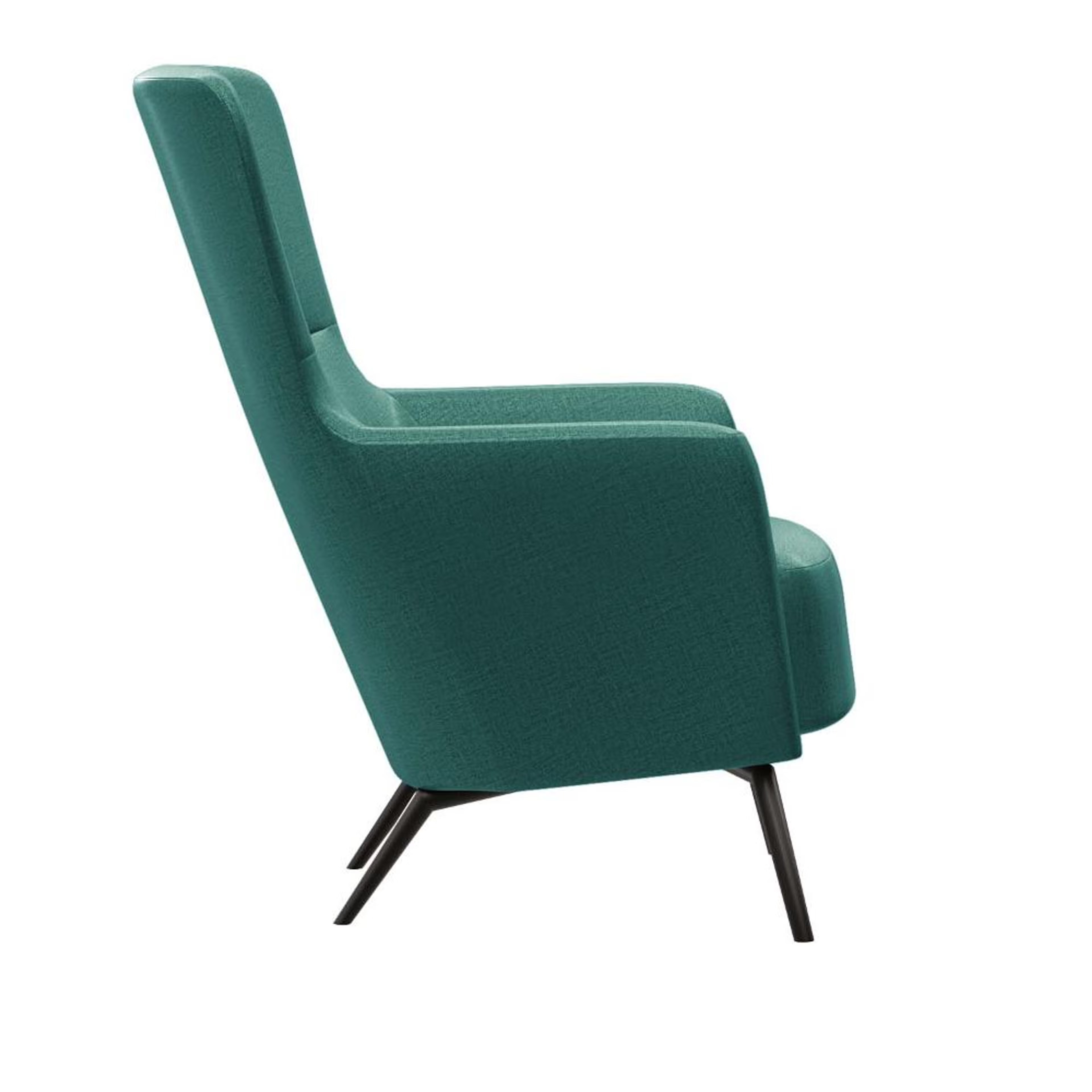 Wakefit Aruba Wing Chair Aqua Blue 4 Wakefit Aruba Wing Chair Aqua Blue