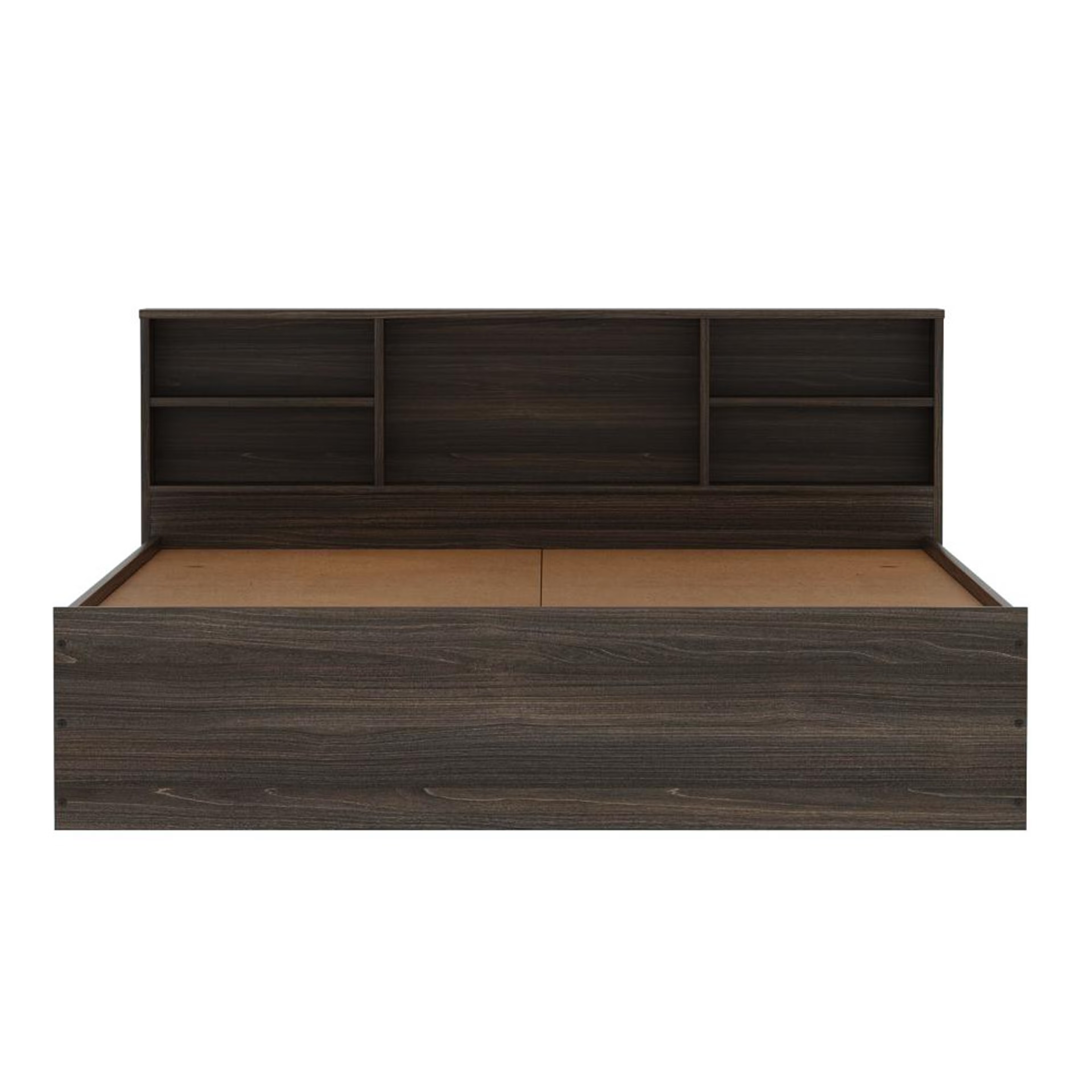 Home 34 Wakefit Petra Headboard Storage product - Queen size - Wyoming Maple Queen - 78" x 60\