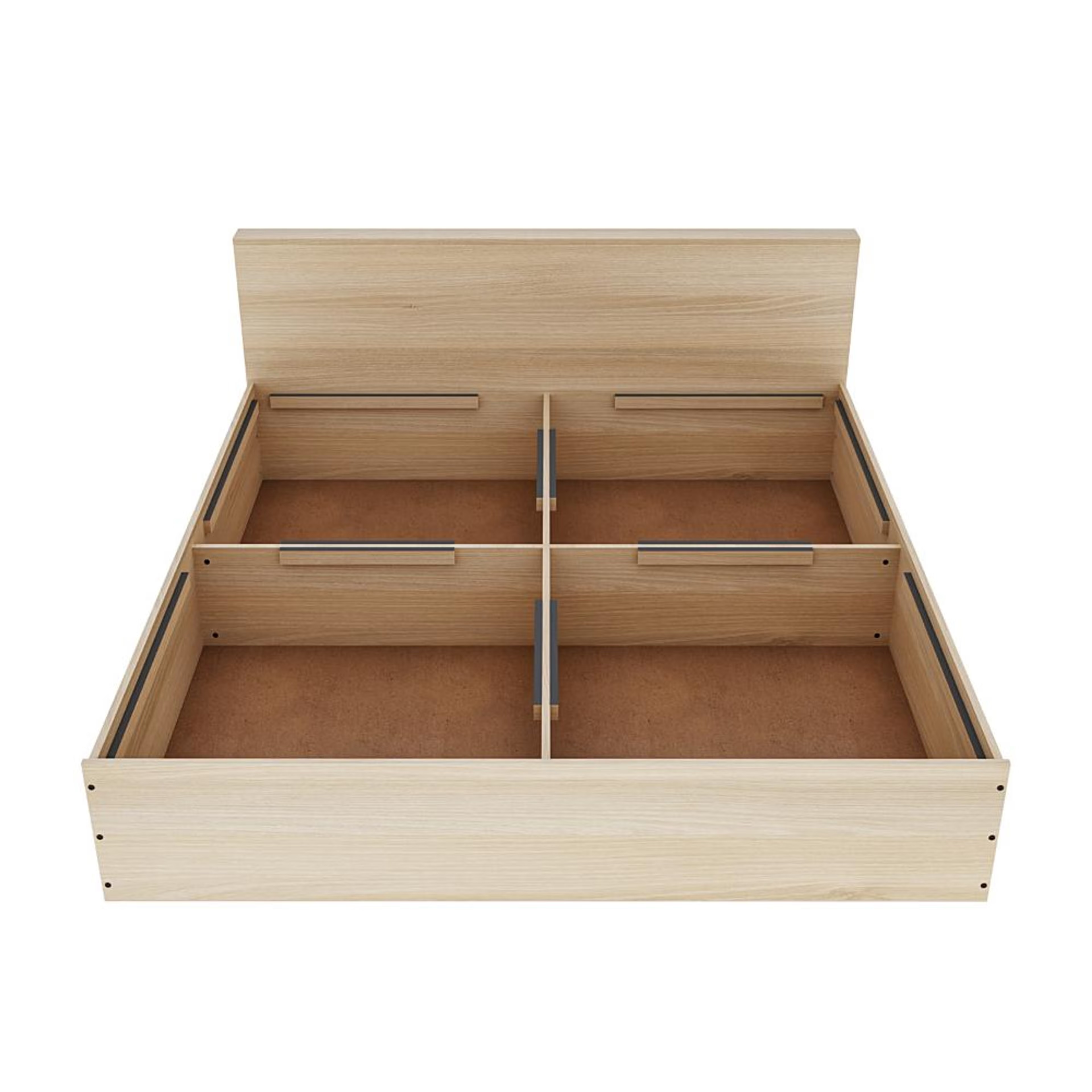 Wakefit Taurus King Storage Engineered Wood Bed - Mouldou Acacia King - 78" x 72 6 Wakefit Taurus King Storage Engineered Wood Bed - Mouldou Acacia King - 78" x 72\