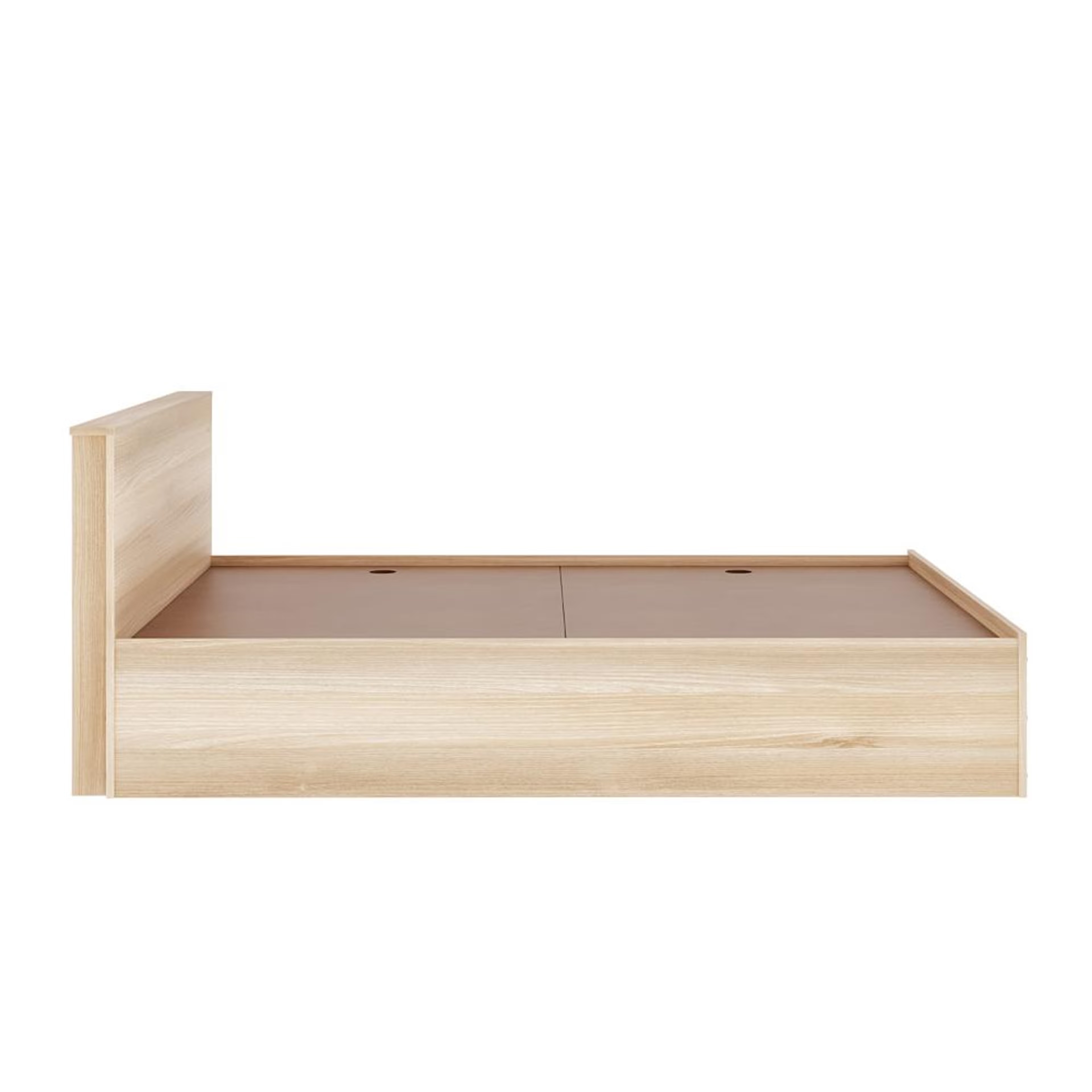 Home 47 Wakefit Taurus Queen Storage Engineered Wood Bed - Mouldou Acacia Queen - 78" x 60\
