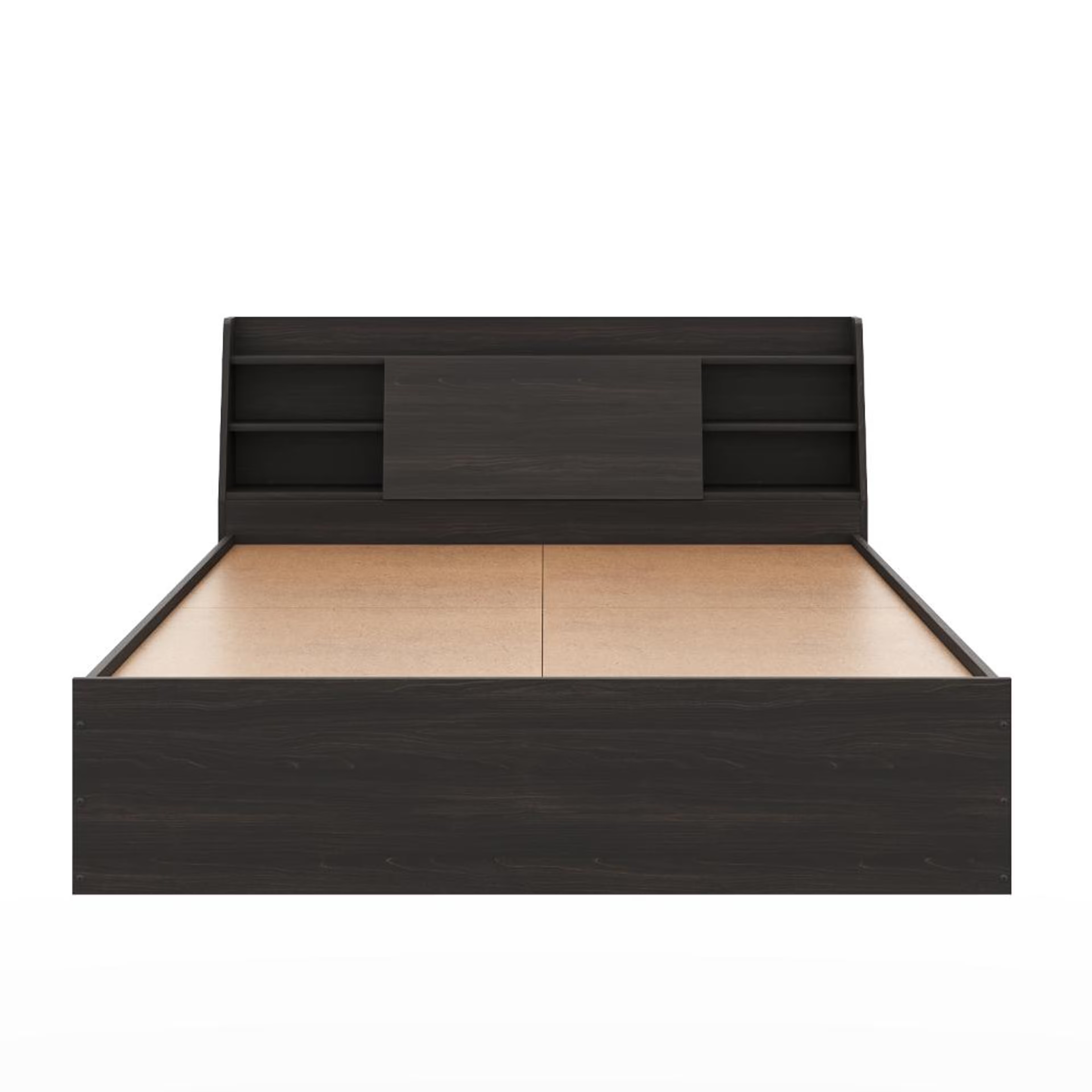 Wakefit Leo Queen Storage Engineered Wood Bed - Wyoming maple Queen - 78" x 60\