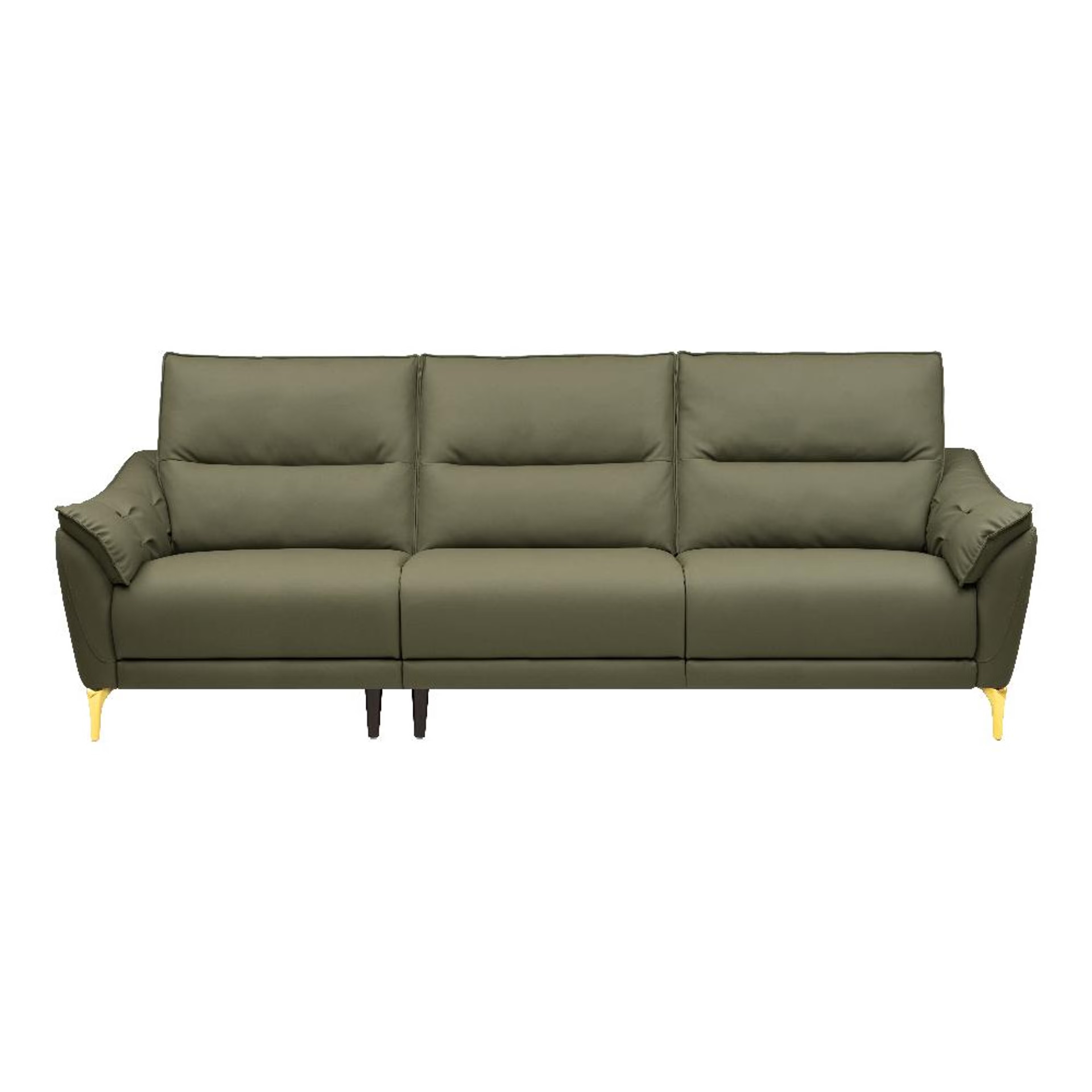 Wakefit Tuvalu Large Sofa Without Motion - Three Seater Regular, Large, Without Motion, 3 Seater, Green 2 Wakefit Tuvalu Large Sofa Without Motion - Three Seater Regular, Large, Without Motion, 3 Seater, Green