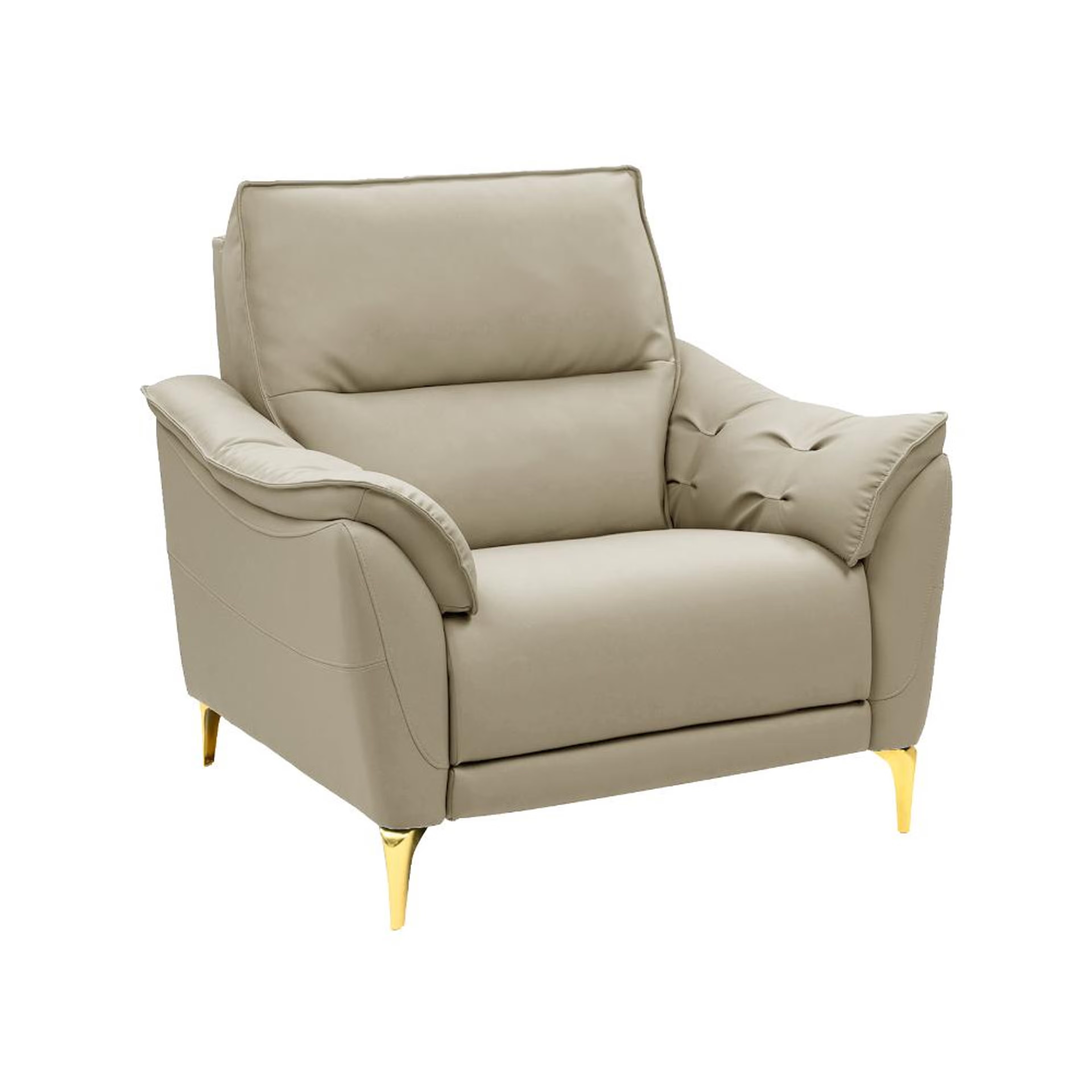 Home 36 Wakefit Tuvalu Large Sofa Without Motion - Single Seater Regular, Large, Without Motion, 1 Seater, Beige
