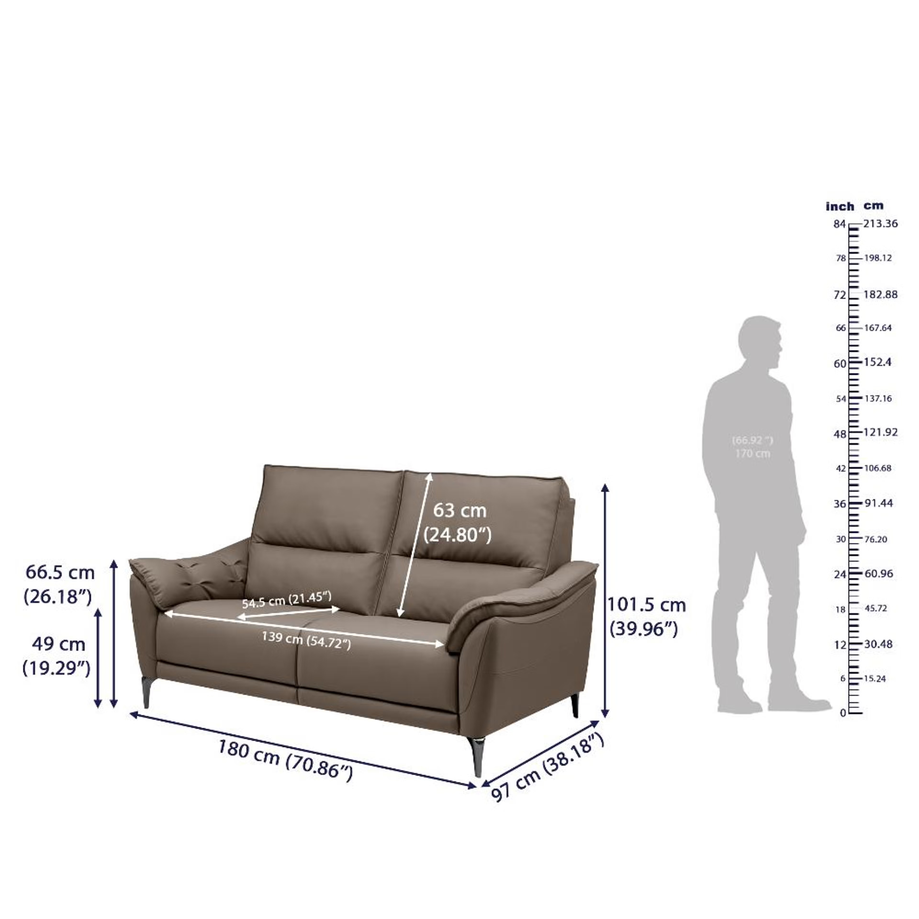 Wakefit Tuvalu Large Without Motion Sofa Set (2+1+1) Seater Regular, Large, Without Motion, Set (2+1+1), Grey 9 Wakefit Tuvalu Large Without Motion Sofa Set (2+1+1) Seater Regular, Large, Without Motion, Set (2+1+1), Grey
