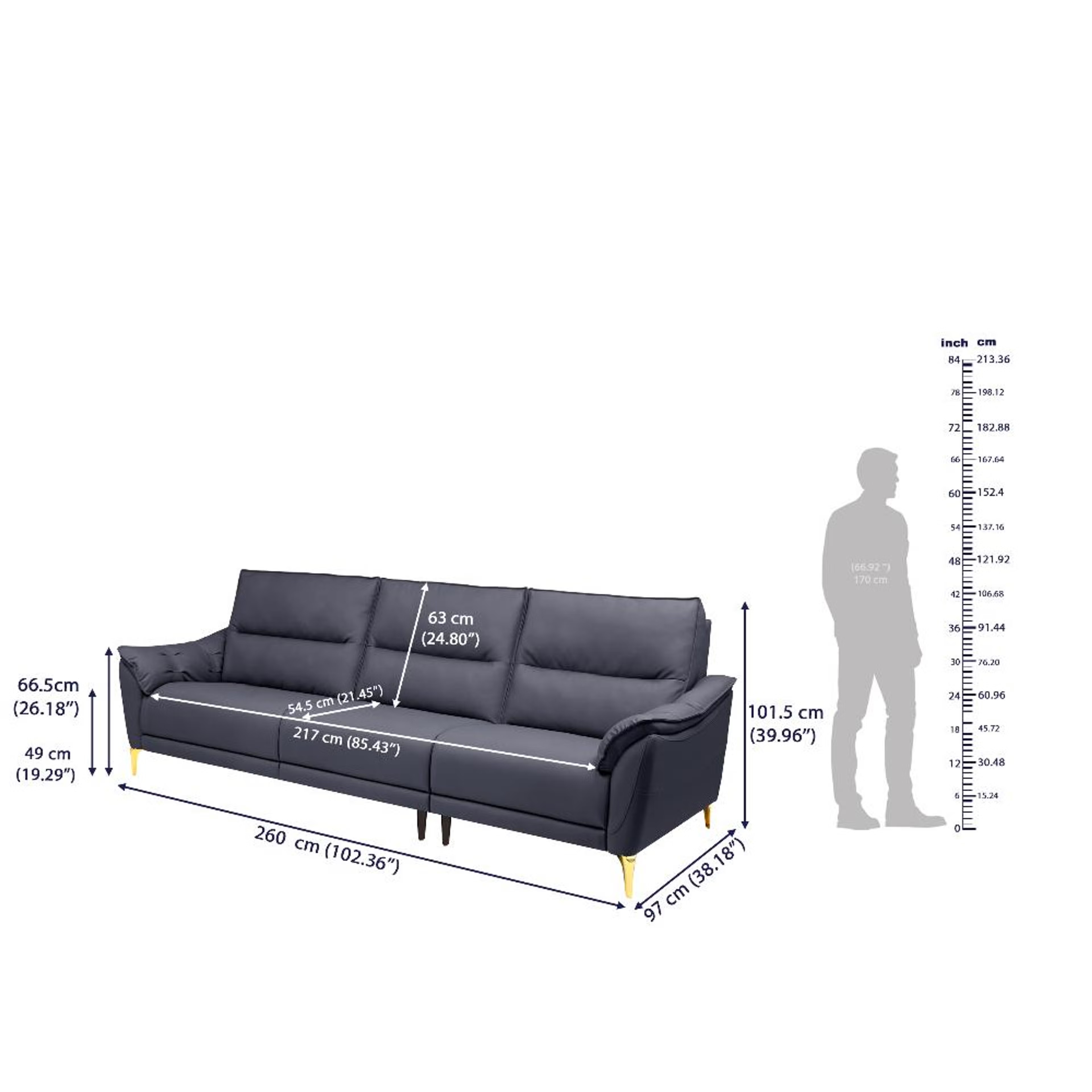 Wakefit Tuvalu Large Without Motion Sofa Set (3+1+1) Seater Regular, Large, Without Motion, Set (3+1+1), Blue 9 Wakefit Tuvalu Large Without Motion Sofa Set (3+1+1) Seater Regular, Large, Without Motion, Set (3+1+1), Blue