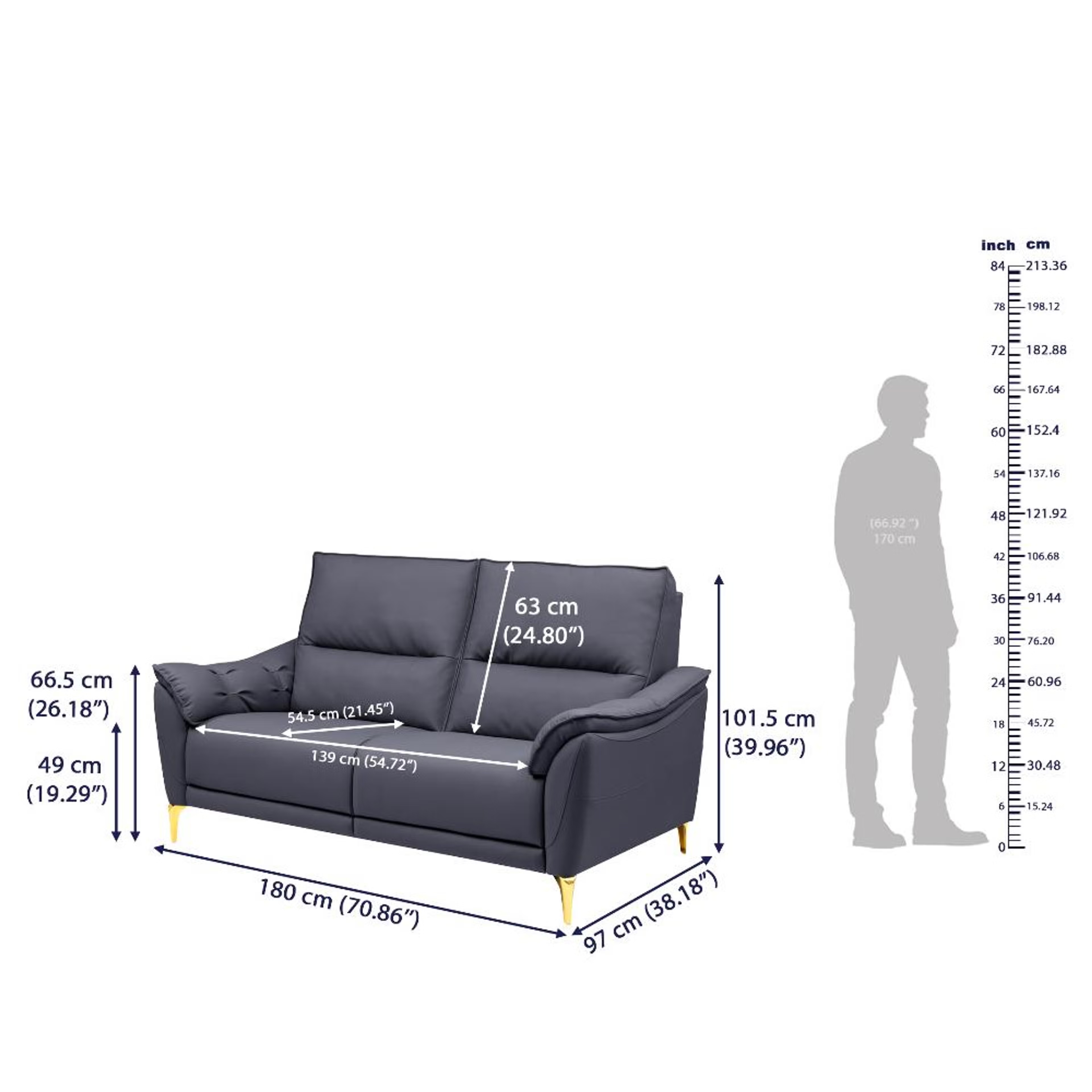 Wakefit Tuvalu Large Without Motion Sofa Set (2+1+1) Seater Regular, Large, Without Motion, Set (2+1+1), Blue 9 Wakefit Tuvalu Large Without Motion Sofa Set (2+1+1) Seater Regular, Large, Without Motion, Set (2+1+1), Blue