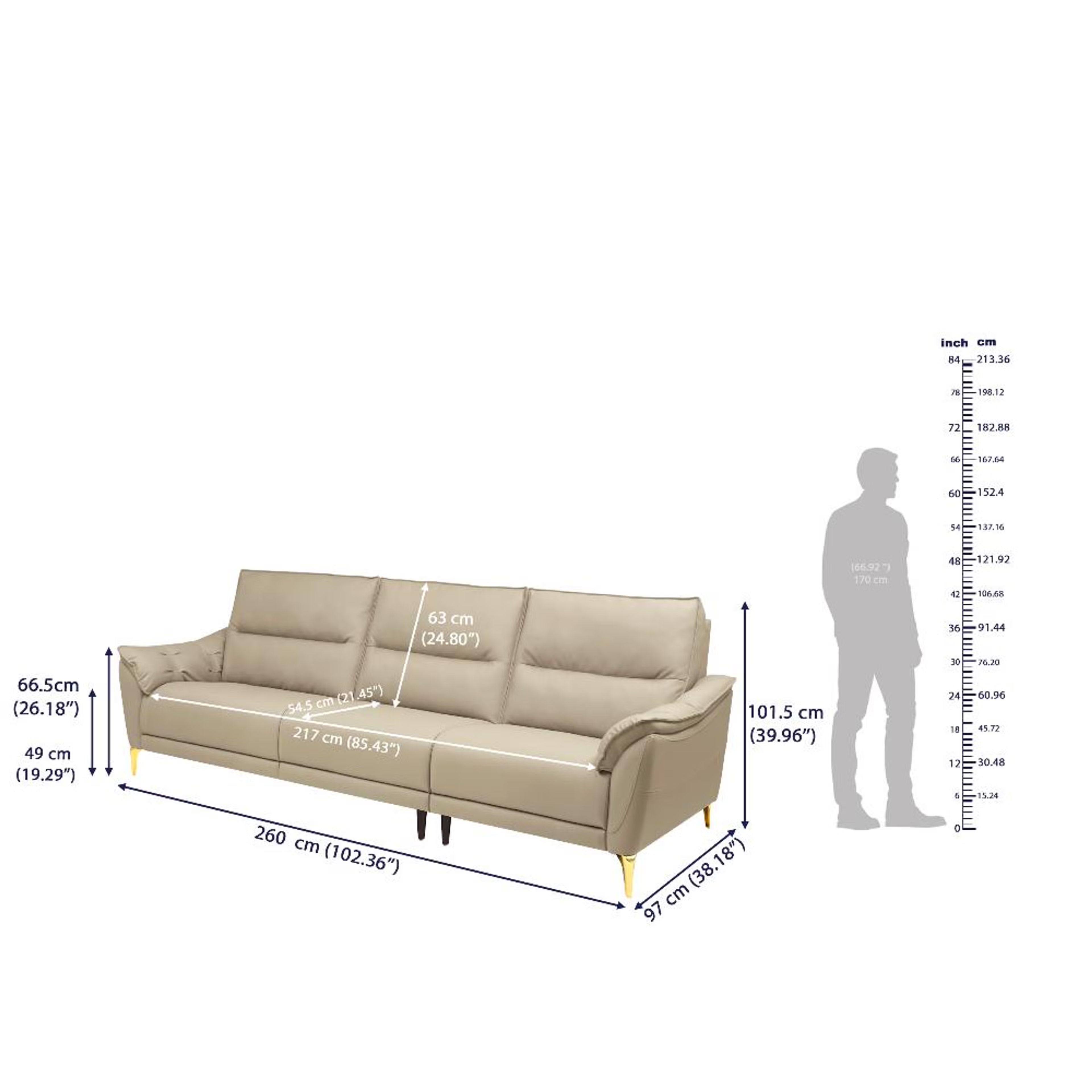 Wakefit Tuvalu Large Without Motion Sofa Set (3+2) Seater Regular, Large, Without Motion, Set (3+2), Beige 9 Wakefit Tuvalu Large Without Motion Sofa Set (3+2) Seater Regular, Large, Without Motion, Set (3+2), Beige