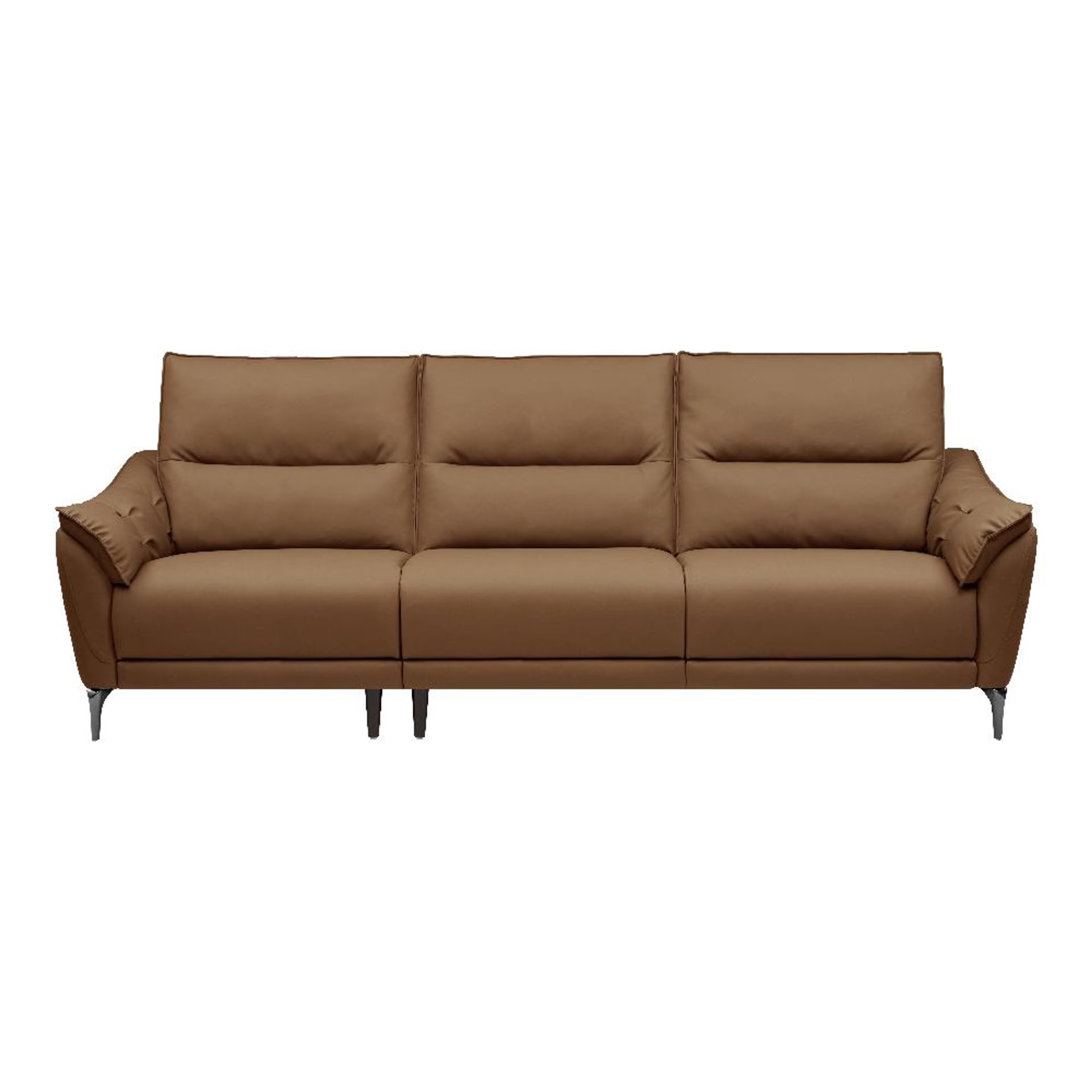 Home 38 Wakefit Tuvalu Large Without Motion Sofa Set (3+2+1)Seater Regular, Large, Without Motion, Set (3+2+1), Brown
