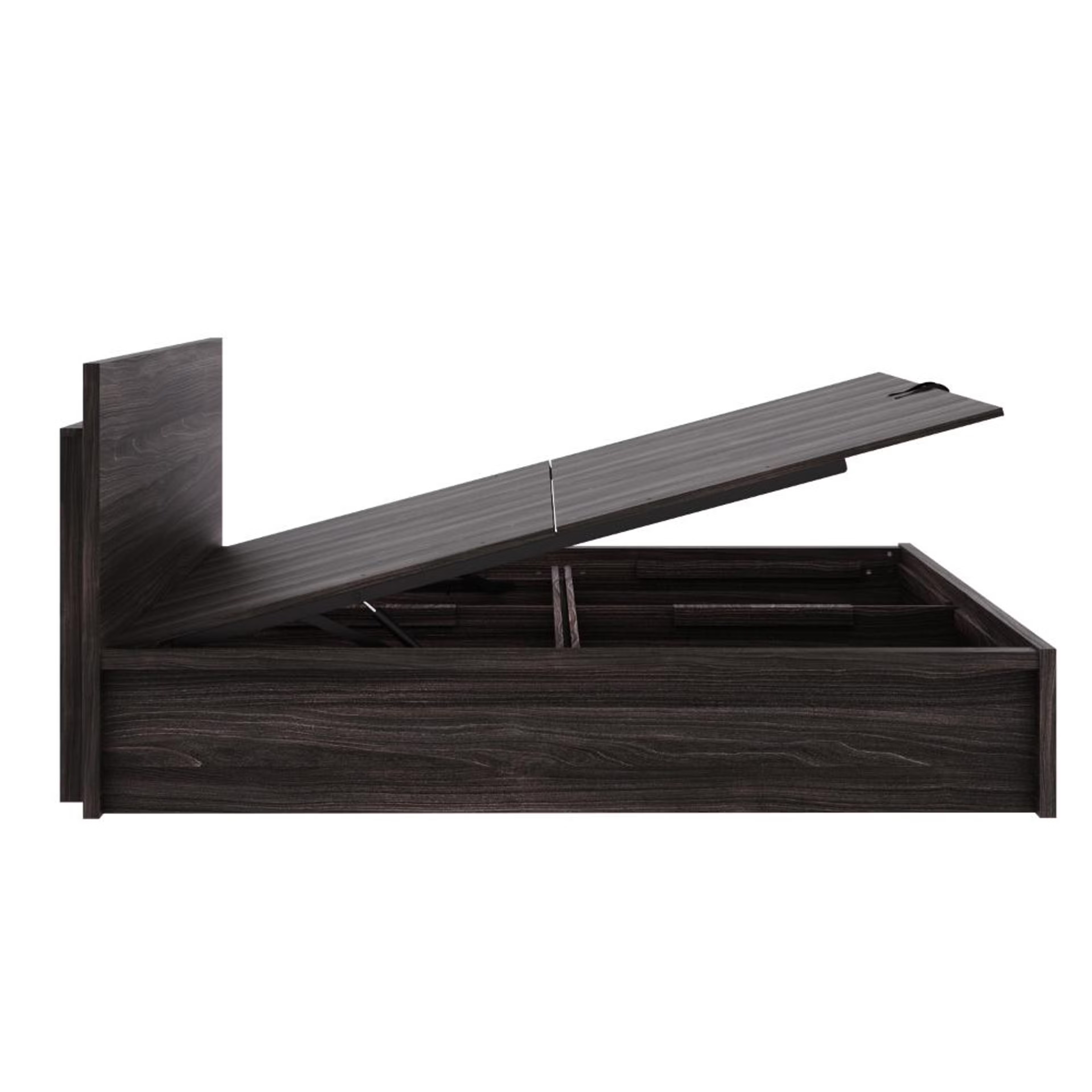 Wakefit Centaur King size Storage bed with hydraulic mechanism - Wyoming maple King - 78" x 72 5 Wakefit Centaur King size Storage bed with hydraulic mechanism - Wyoming maple King - 78" x 72\