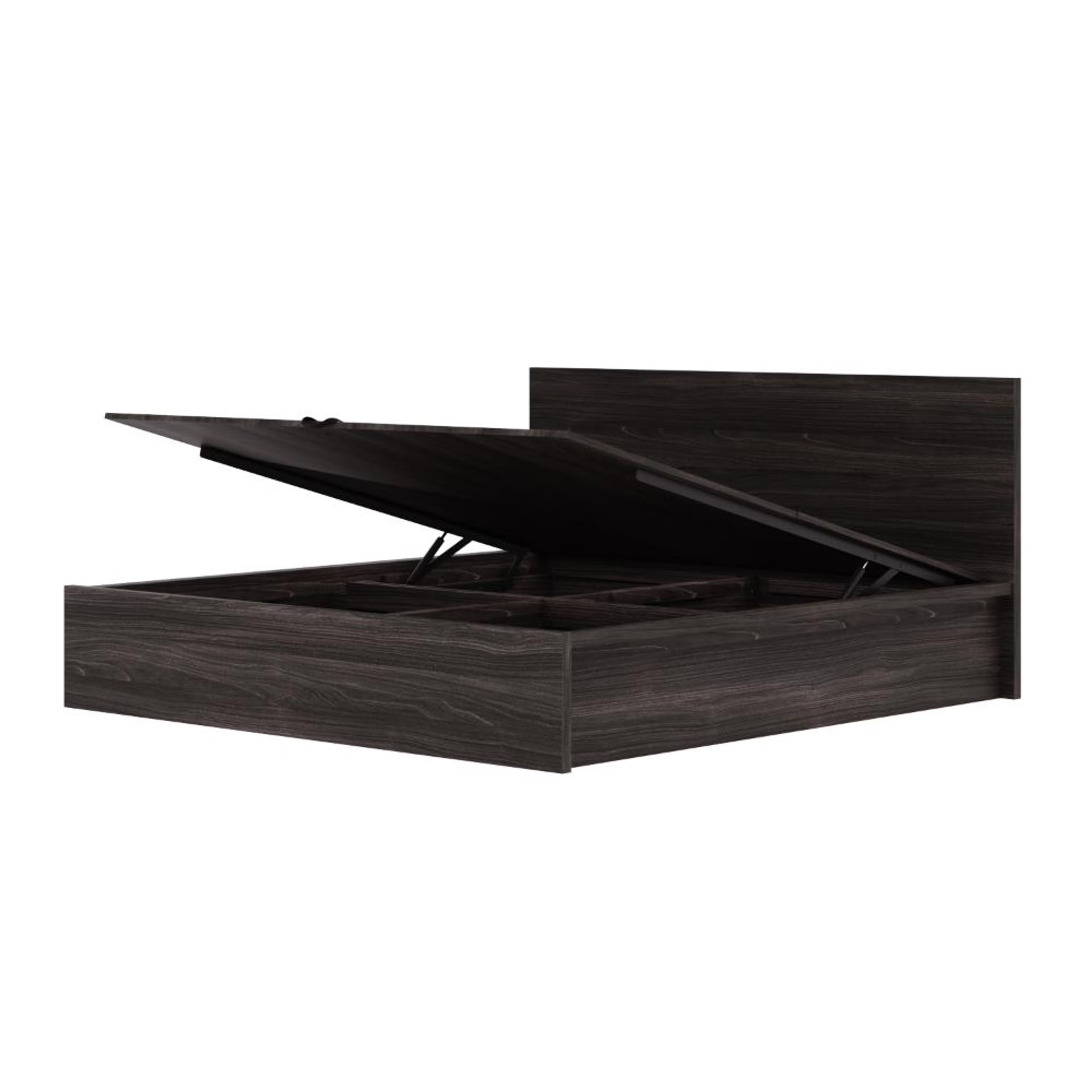 Wakefit Centaur King size Storage bed with hydraulic mechanism - Wyoming maple King - 78" x 72 6 Wakefit Centaur King size Storage bed with hydraulic mechanism - Wyoming maple King - 78" x 72\