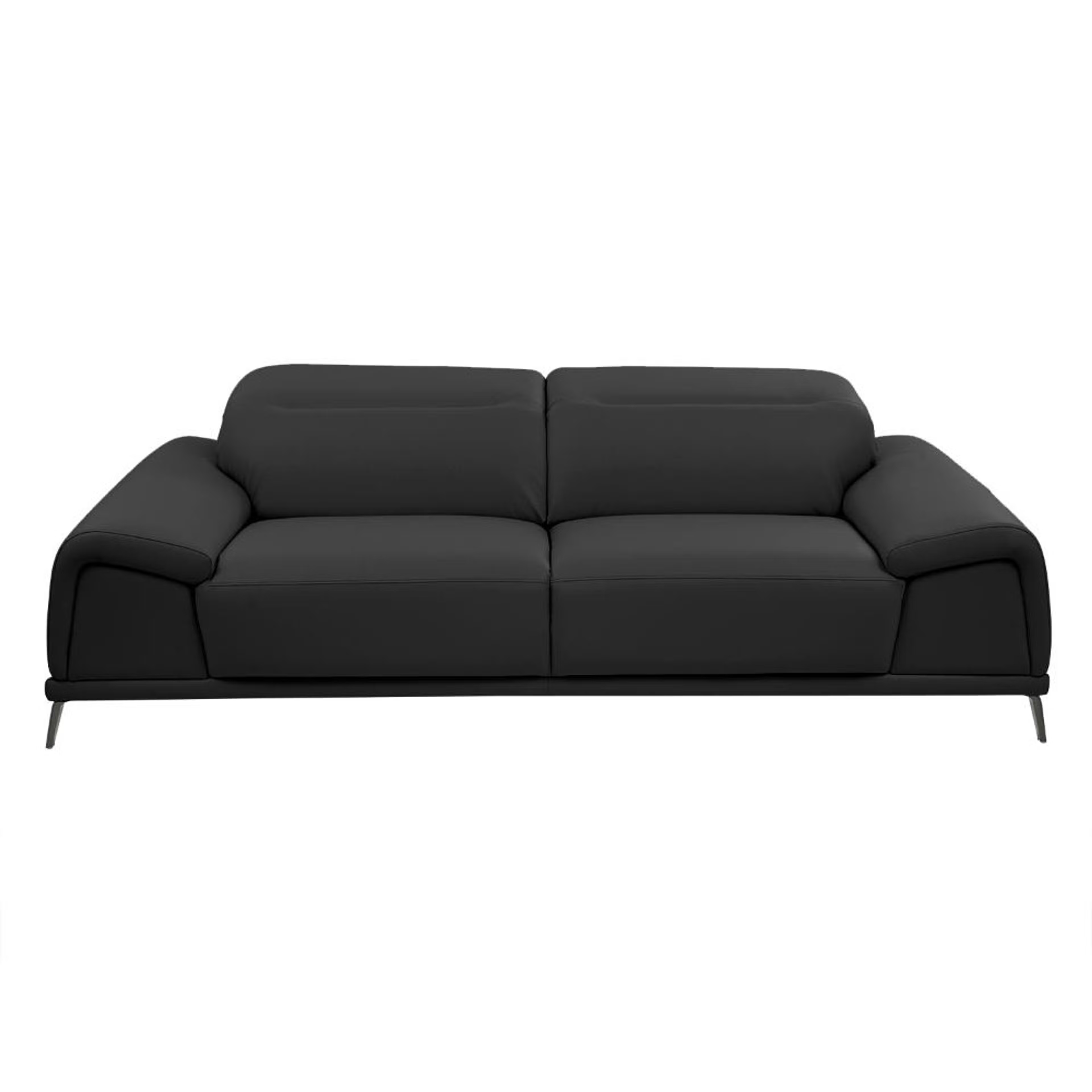 Home 46 Wakefit Suva Sofa - Three Seater Regular, Three Seater, Black